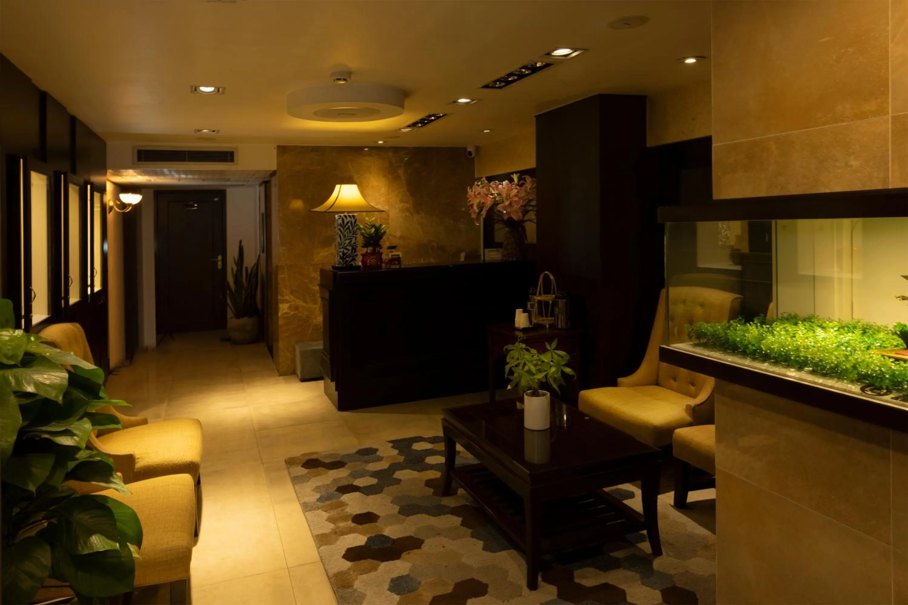 Lobby or reception in Anpha Boutique Hotel