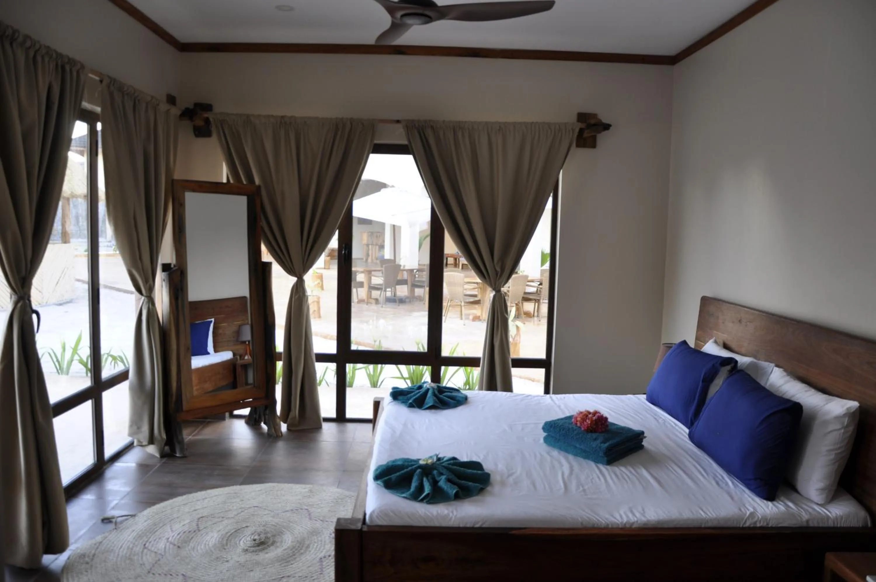Photo of the whole room, Bed in Paje Blu Boutique Hotel