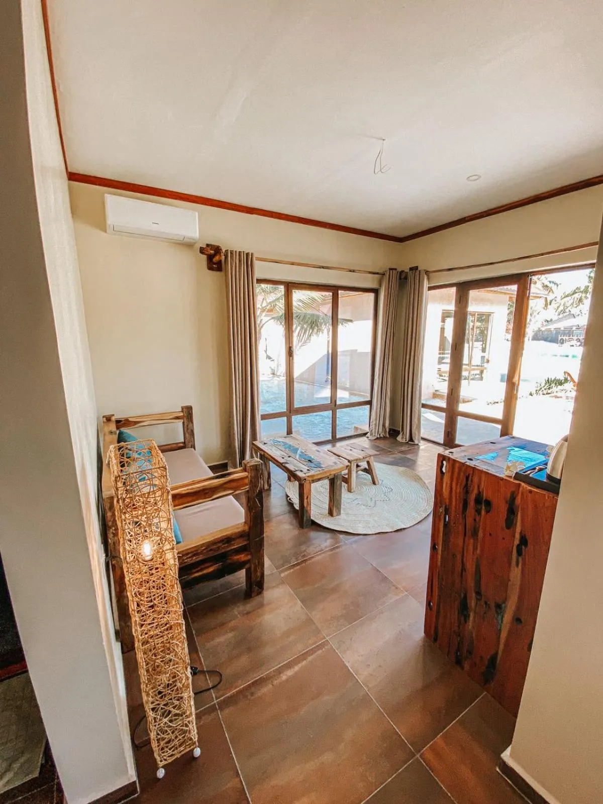 Dining area in Paje Blu Boutique Hotel