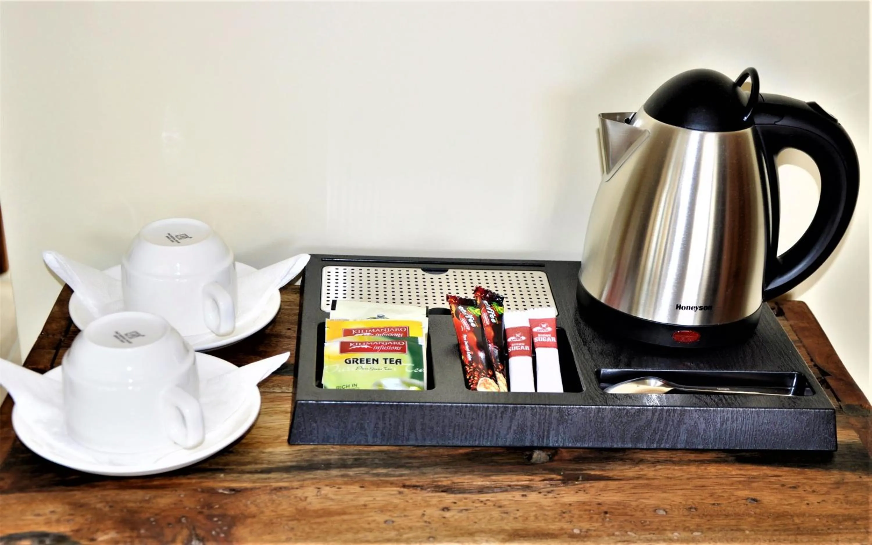 Coffee/tea facilities in Paje Blu Boutique Hotel