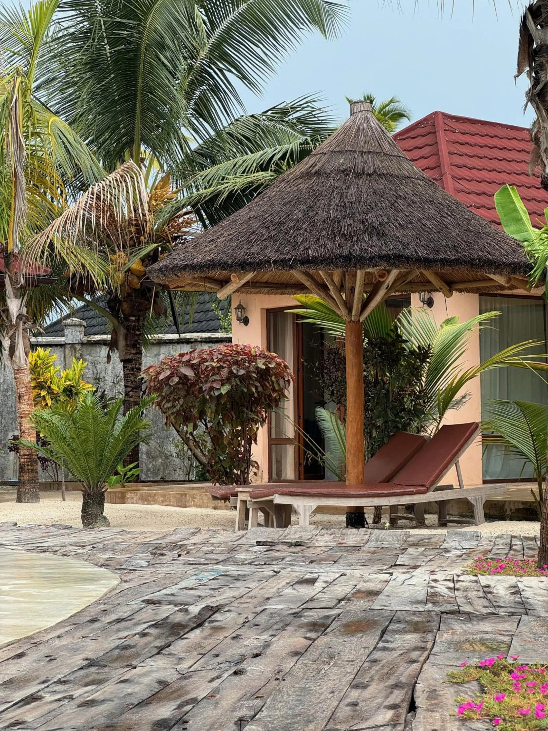 Garden in Paje Blu Boutique Hotel