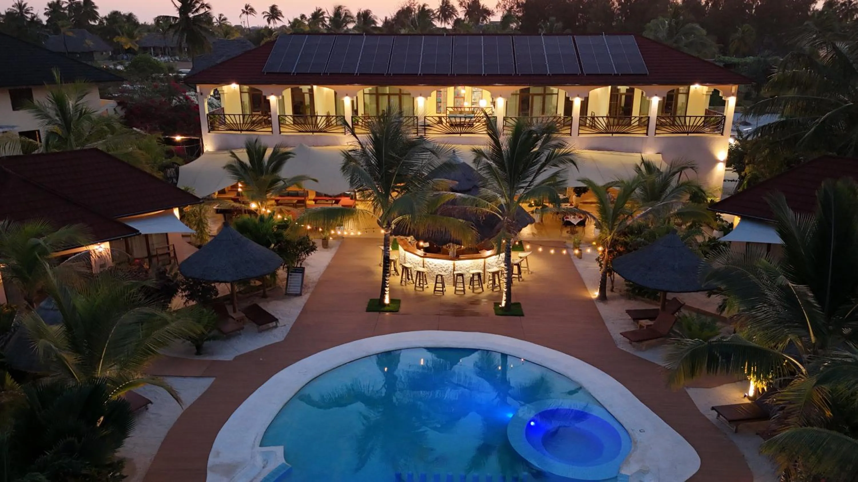 Night in Paje Blu Boutique Hotel