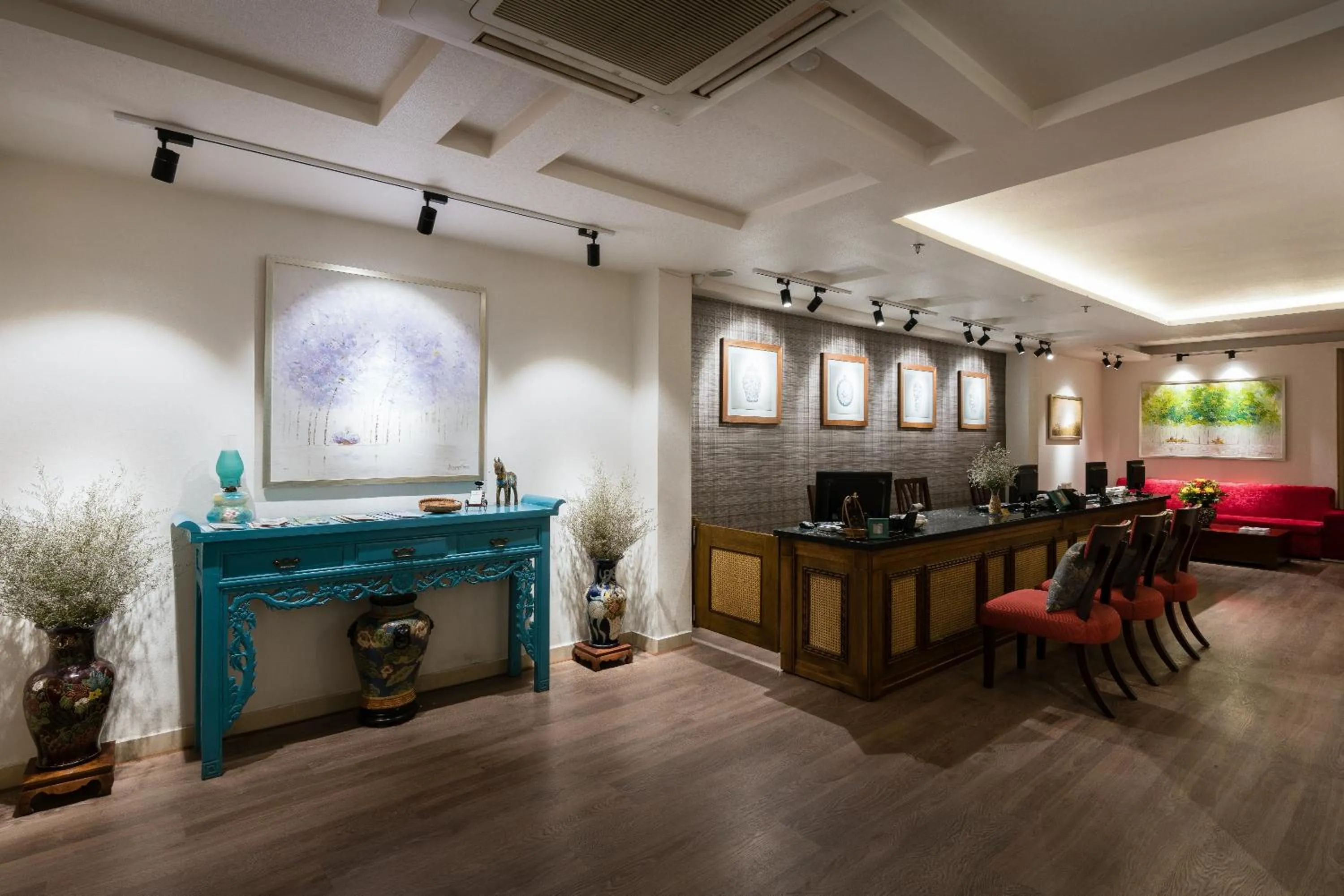 Lobby or reception in Asian Ruby Center Point Hotel & Spa