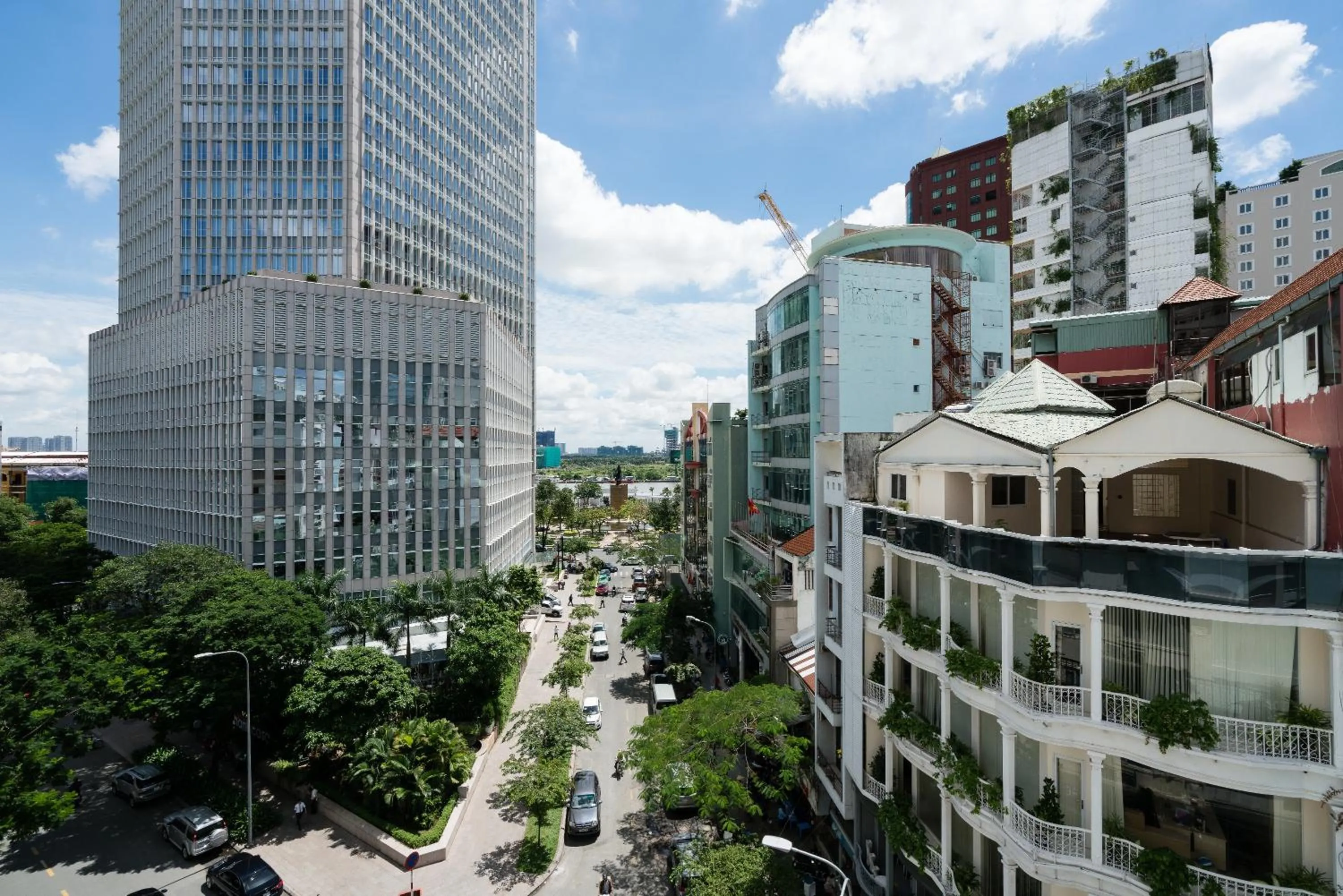 City view in Asian Ruby Center Point Hotel & Spa