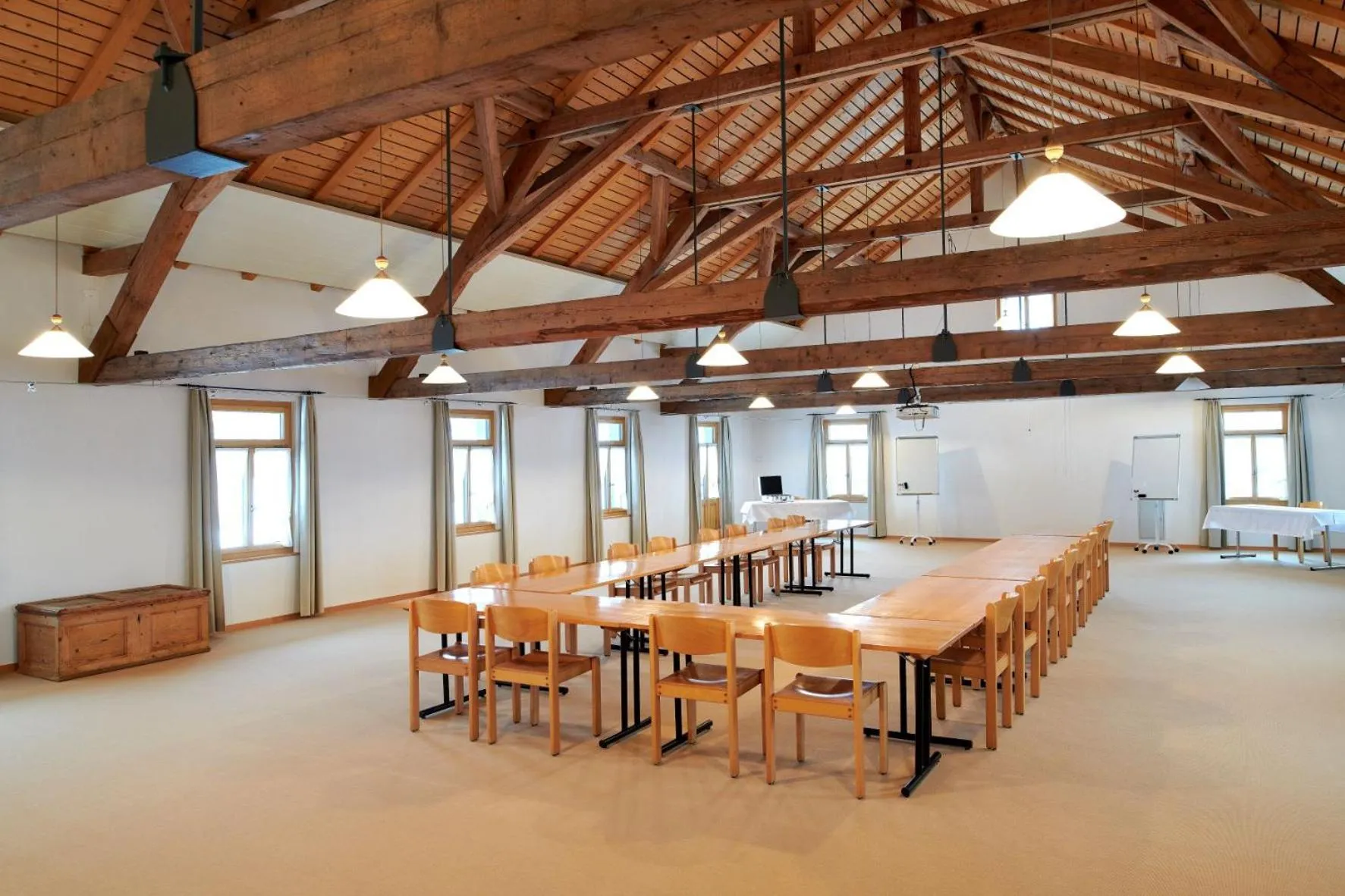 Meeting/conference room in FLÜHLI Hotel Kurhaus