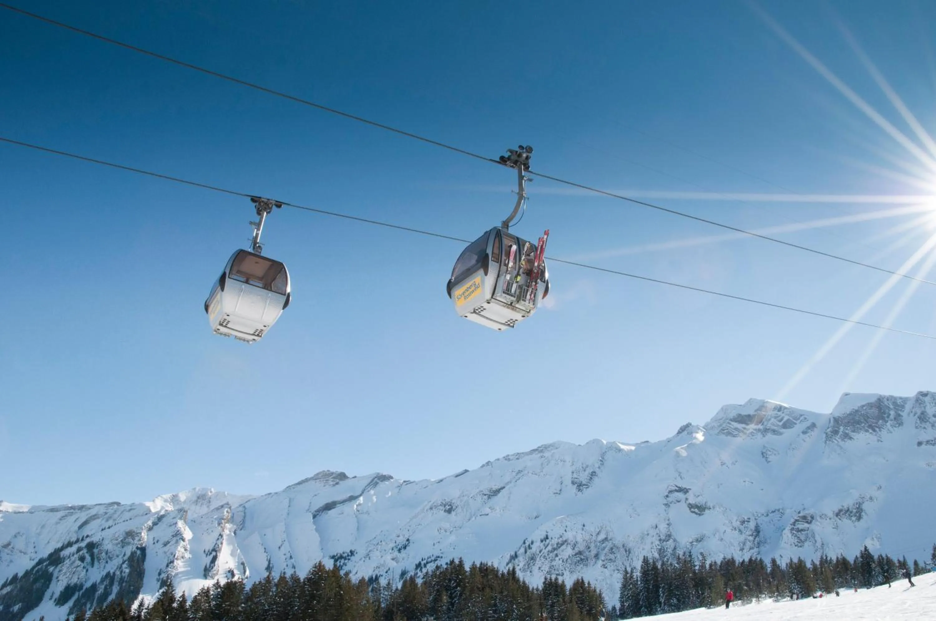 Skiing in FLÜHLI Hotel Kurhaus