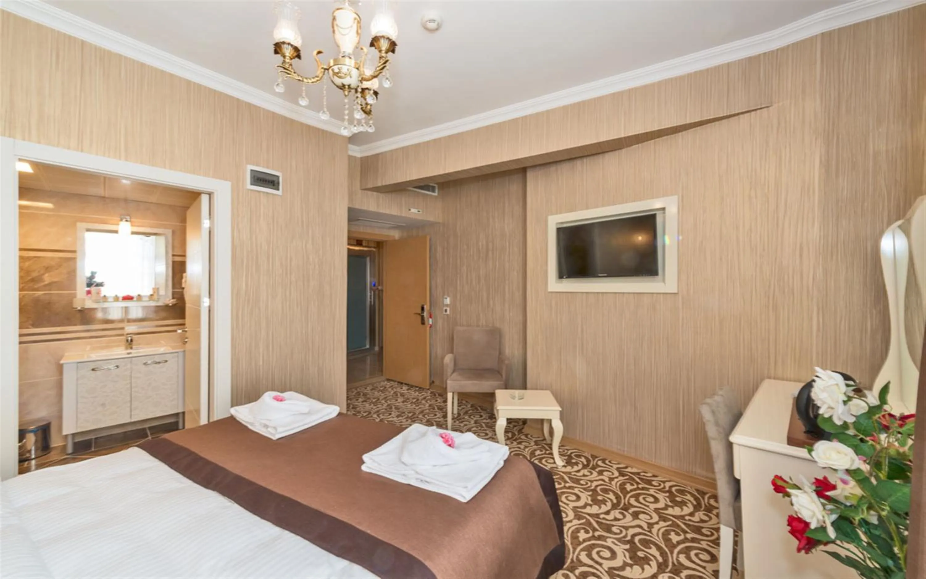 Bed in Montagna Hera Hotel Taksim