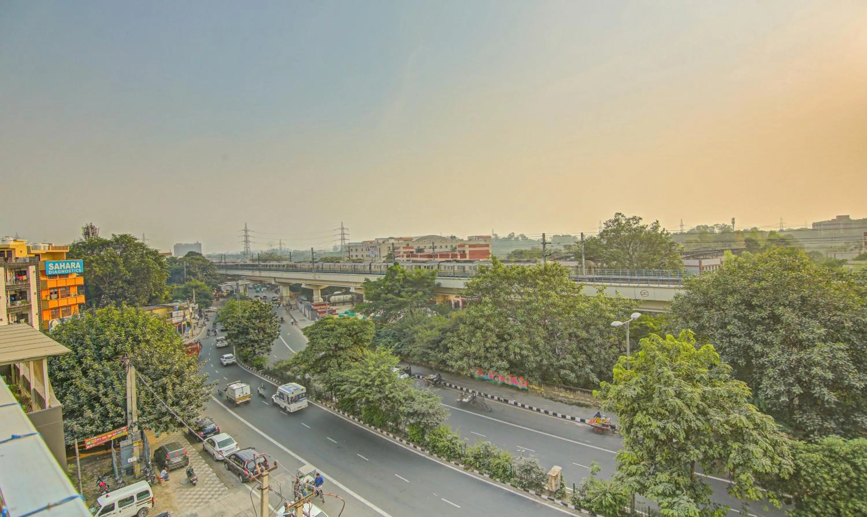 City view in Itsy Hotels Prime Stay