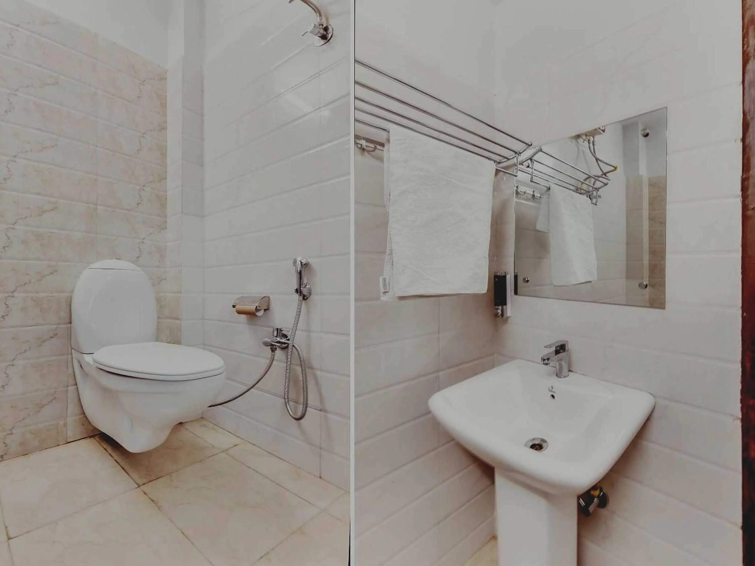 Bathroom in Hotel O Comfortable stay