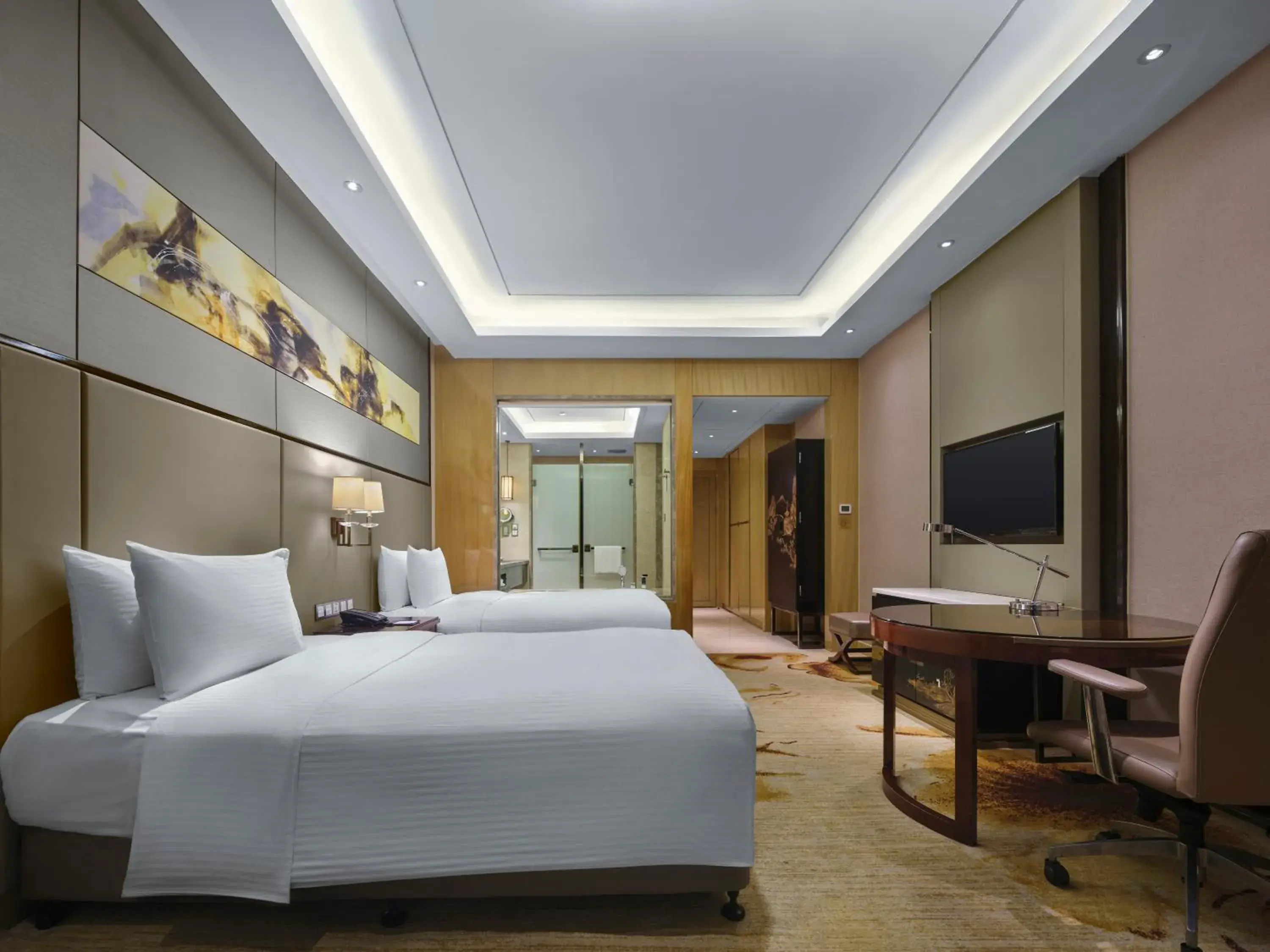 Executive Twin Room in Wanda Realm Nanchang Executive Twin Room in Wanda Realm Nanchang