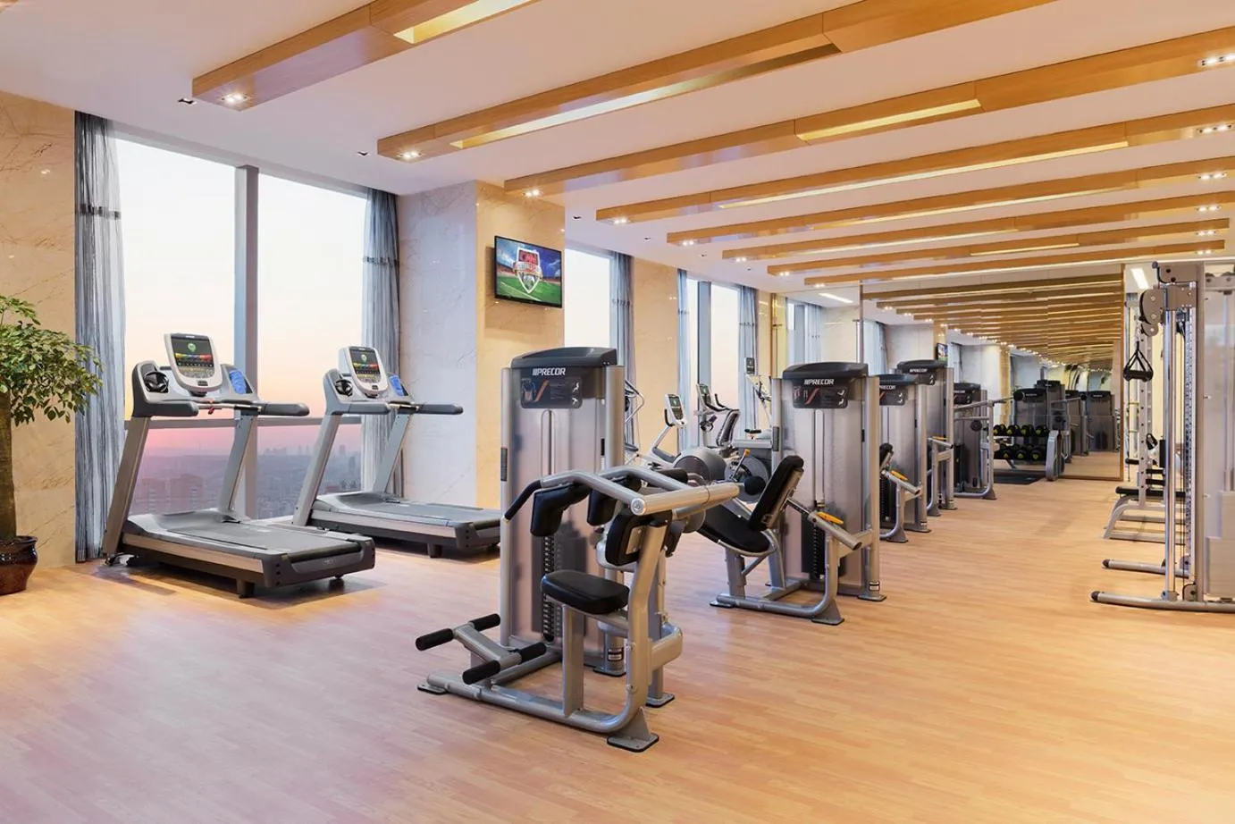 Fitness centre/facilities in Wanda Realm Nanchang