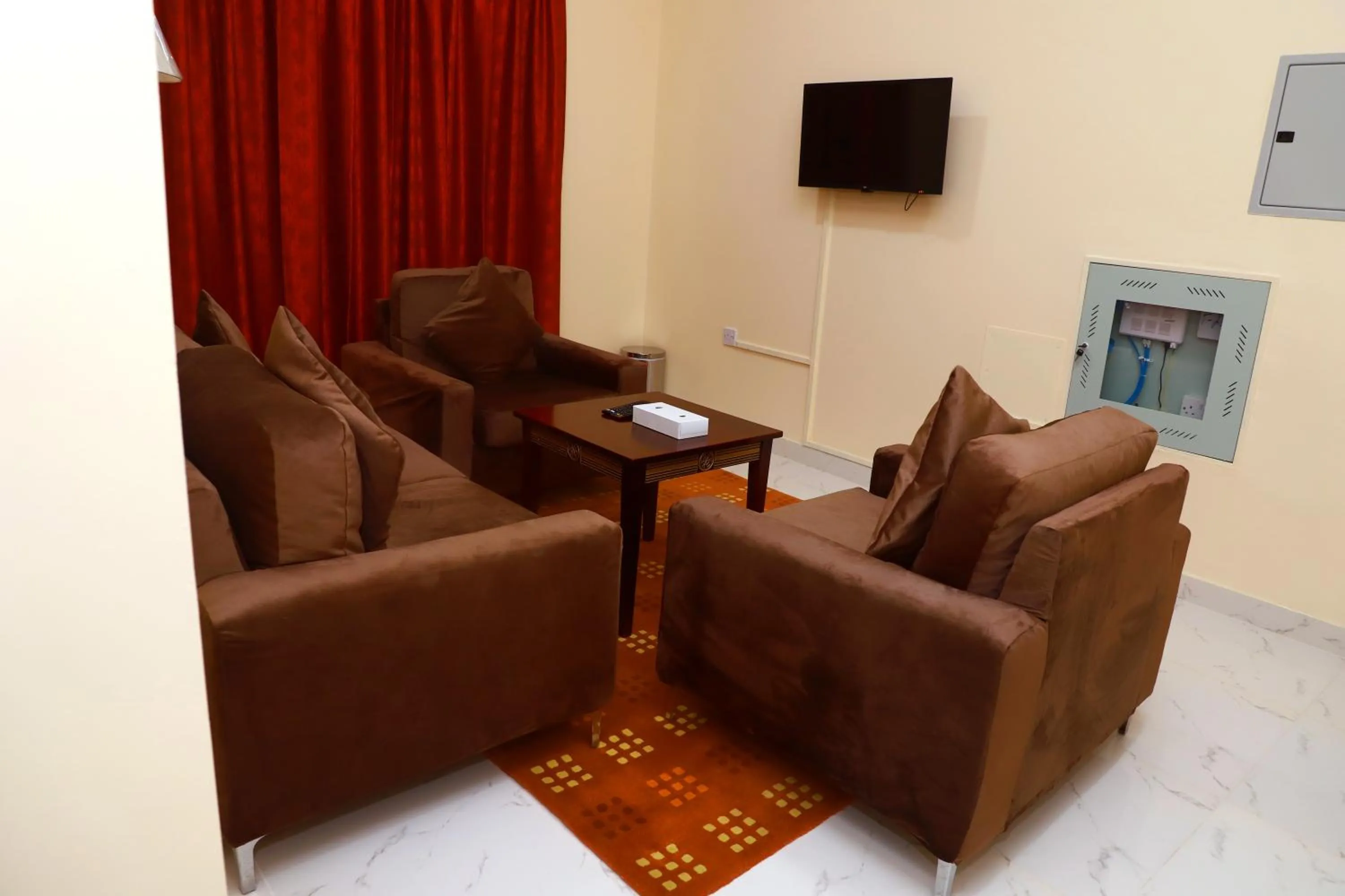 Seating area in Onyx Hotel Apartments - MAHA HOSPITALITY GROUP