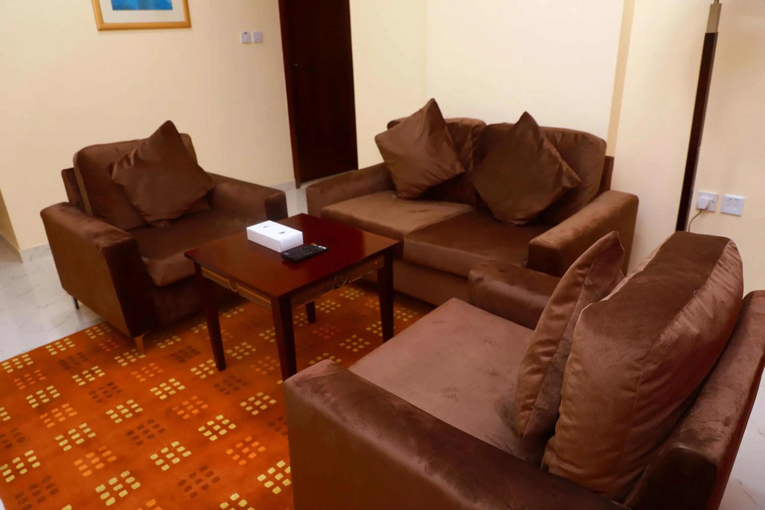 Seating area in Onyx Hotel Apartments - MAHA HOSPITALITY GROUP