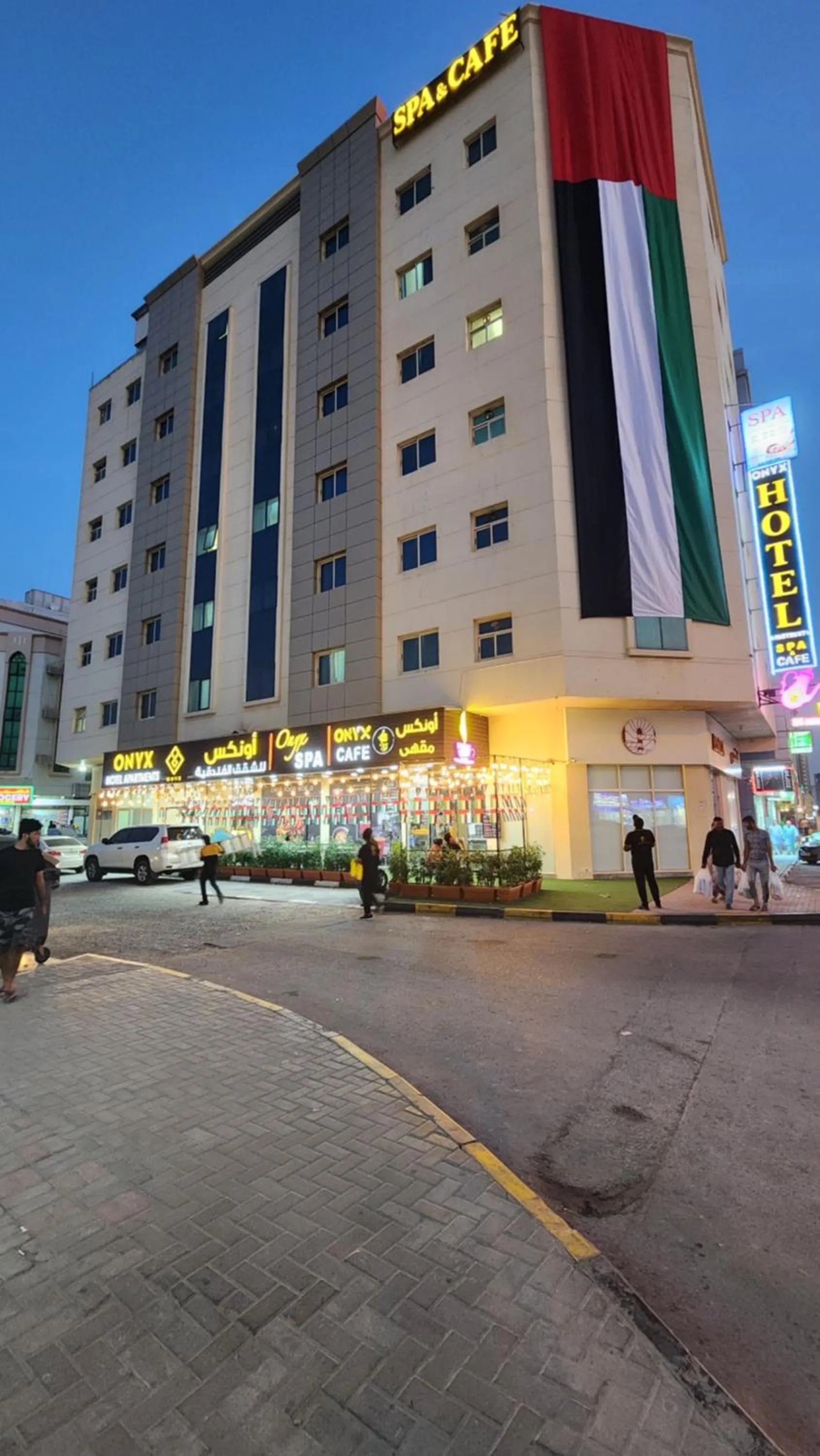 Property building in Onyx Hotel Apartments - MAHA HOSPITALITY GROUP