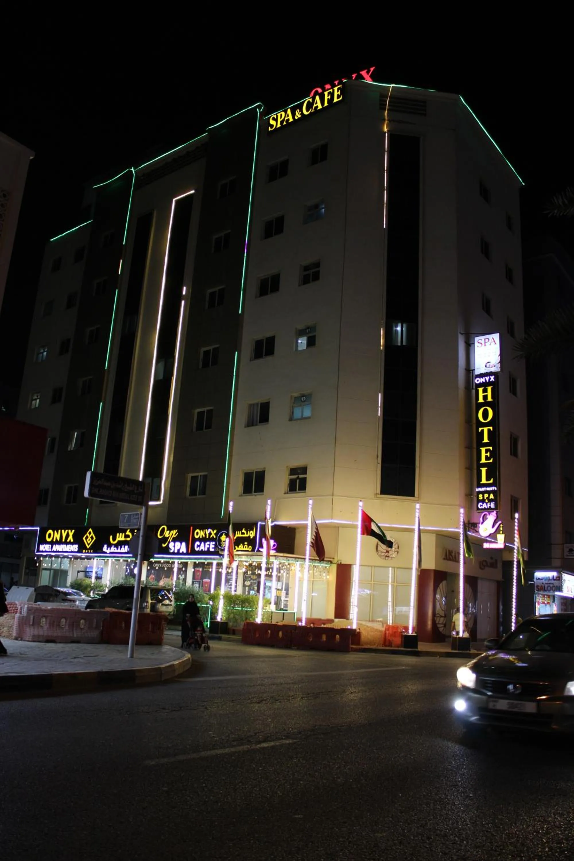 Property building in Onyx Hotel Apartments - MAHA HOSPITALITY GROUP