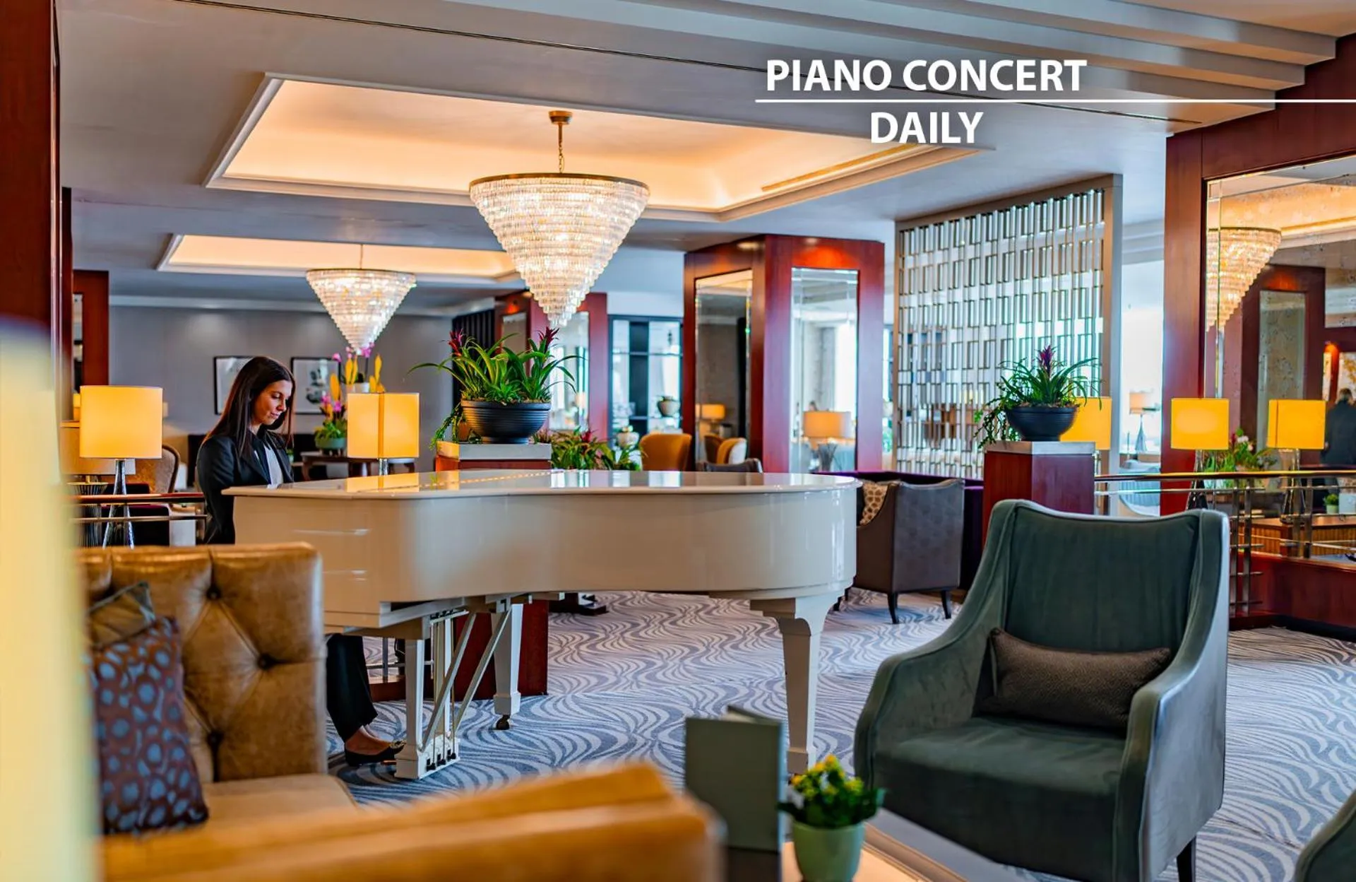 Lobby or reception in Grand Hotel Prague Towers - Czech Leading Hotels