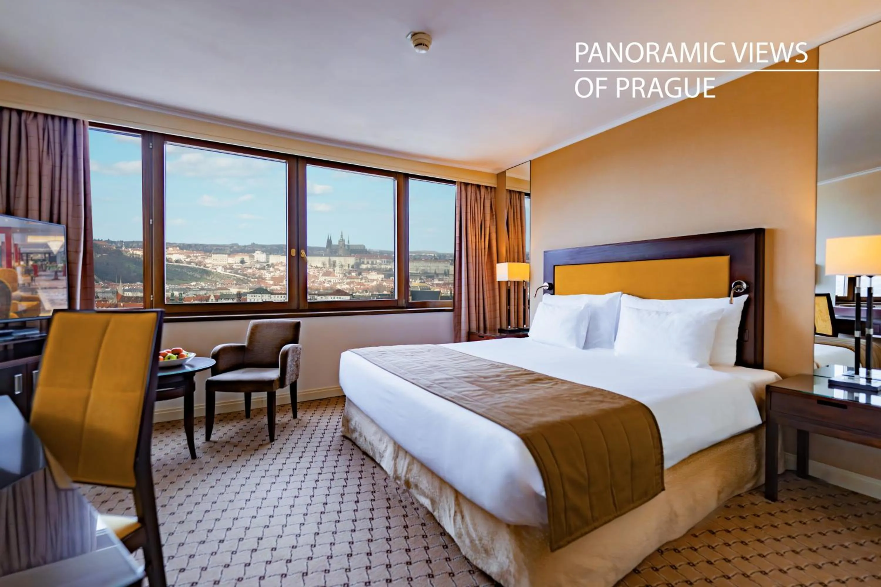 Bed in Grand Hotel Prague Towers - Czech Leading Hotels