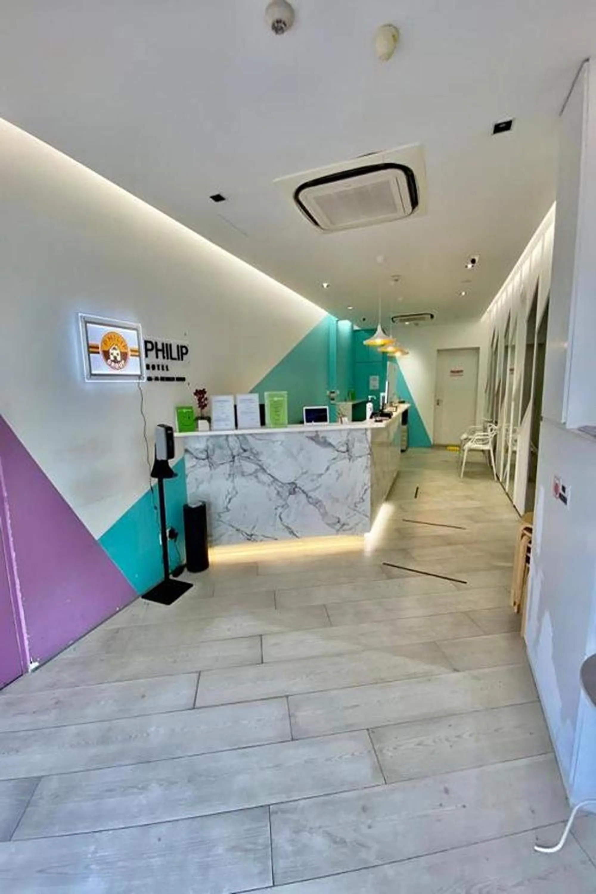 Lobby or reception in Philip Hotel