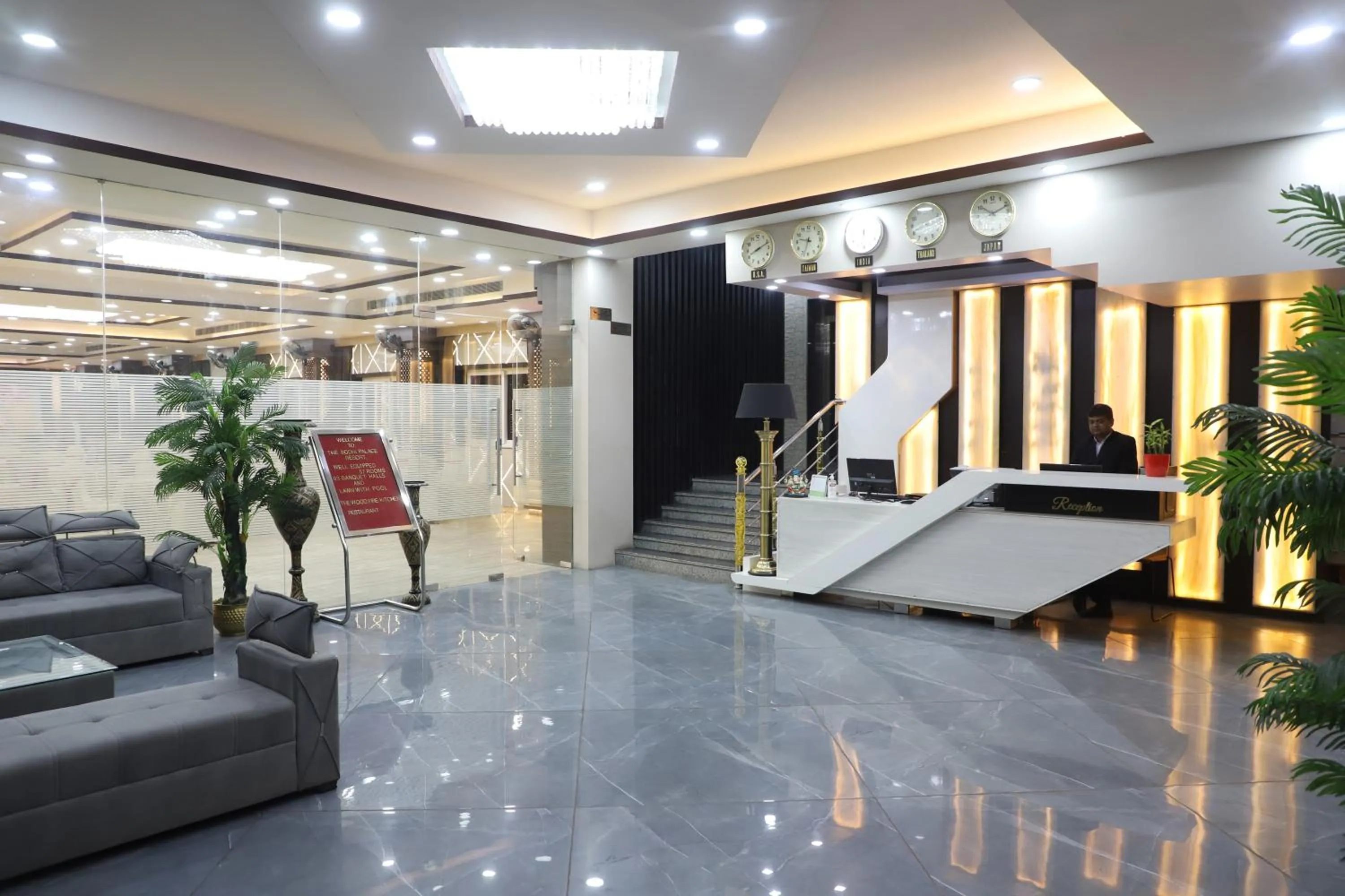 Lobby or reception in THE BODHI PALACE RESORT