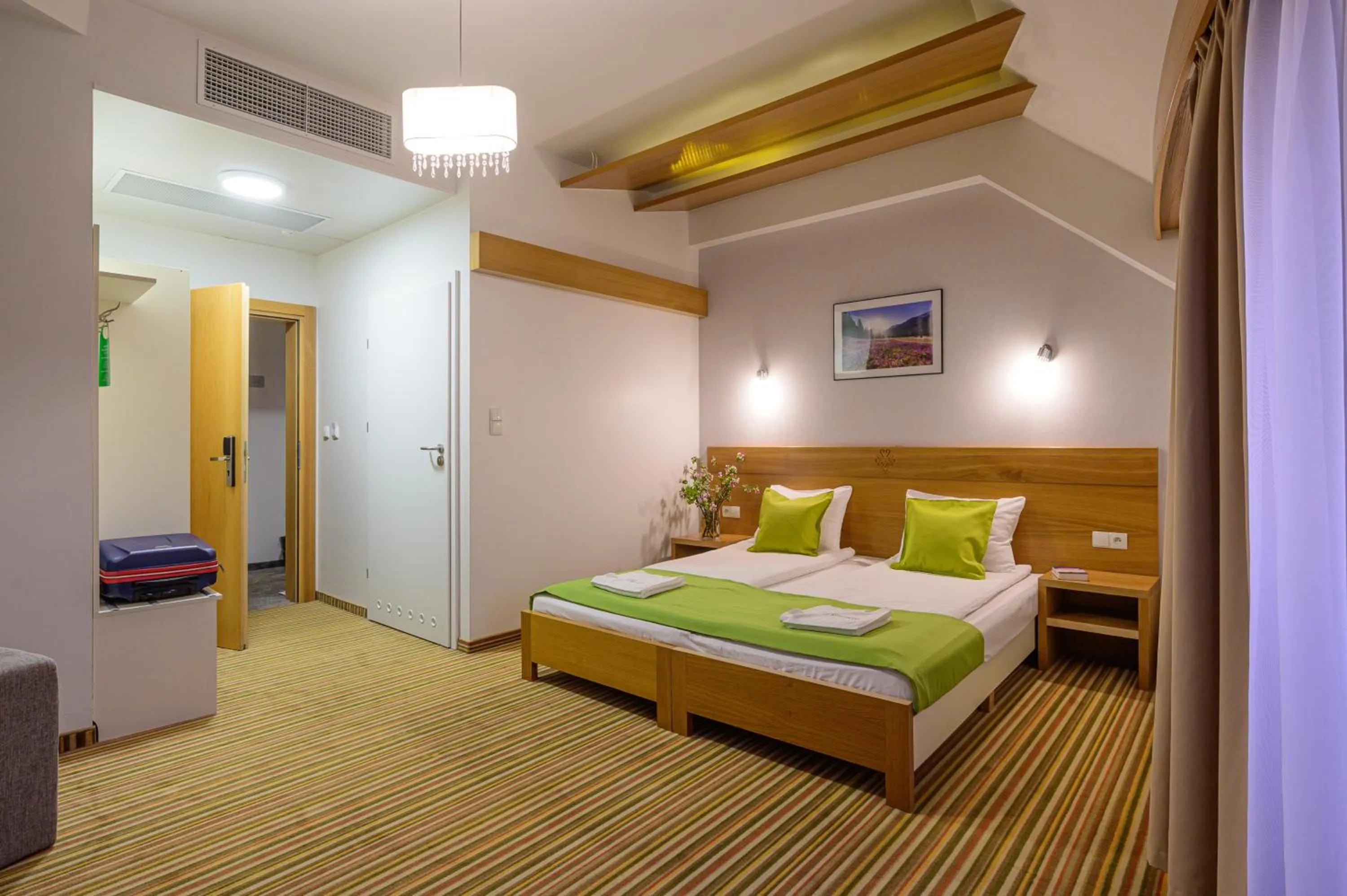 Bed in Hotel Bachledówka