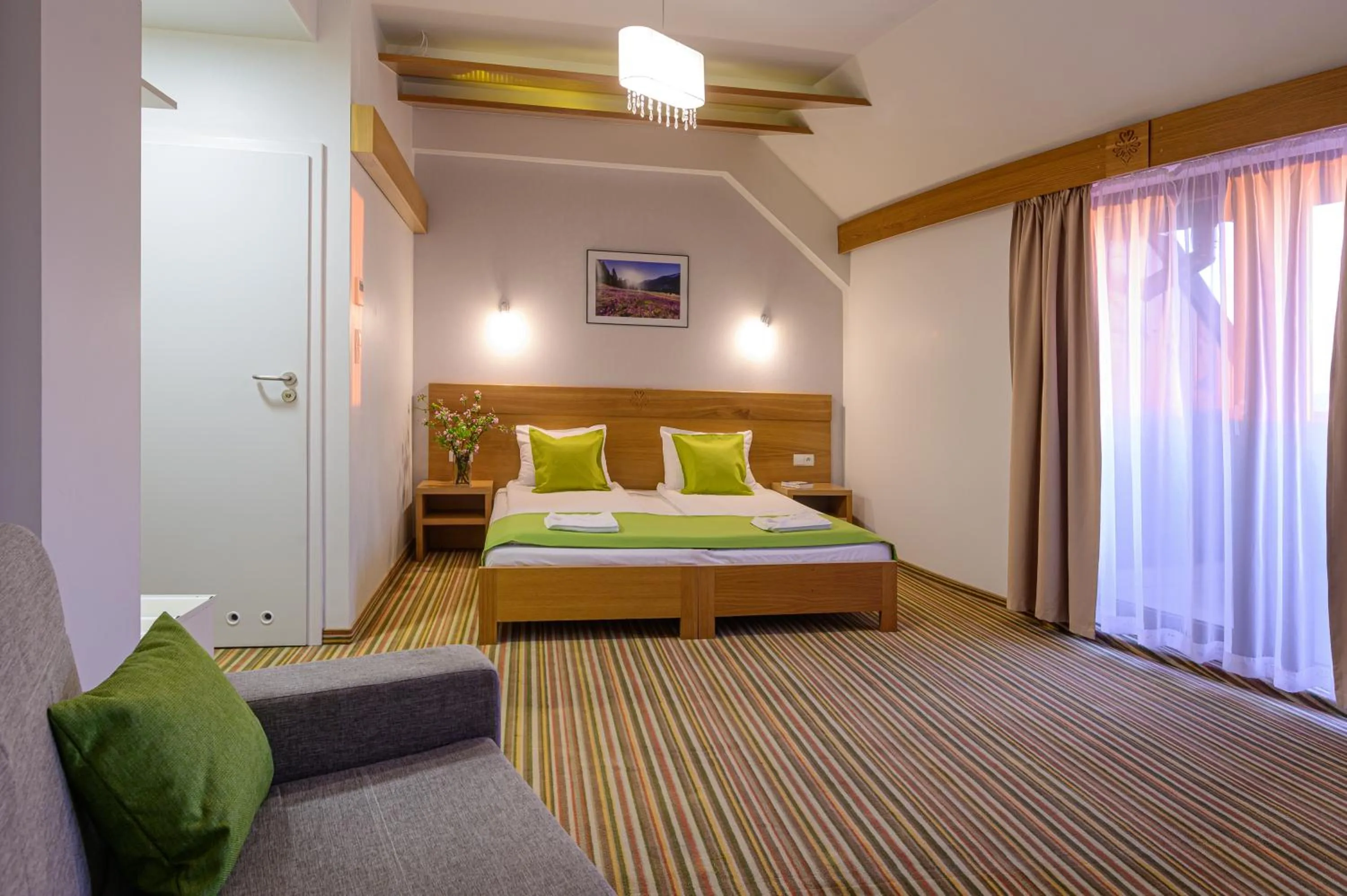 Bed in Hotel Bachledówka