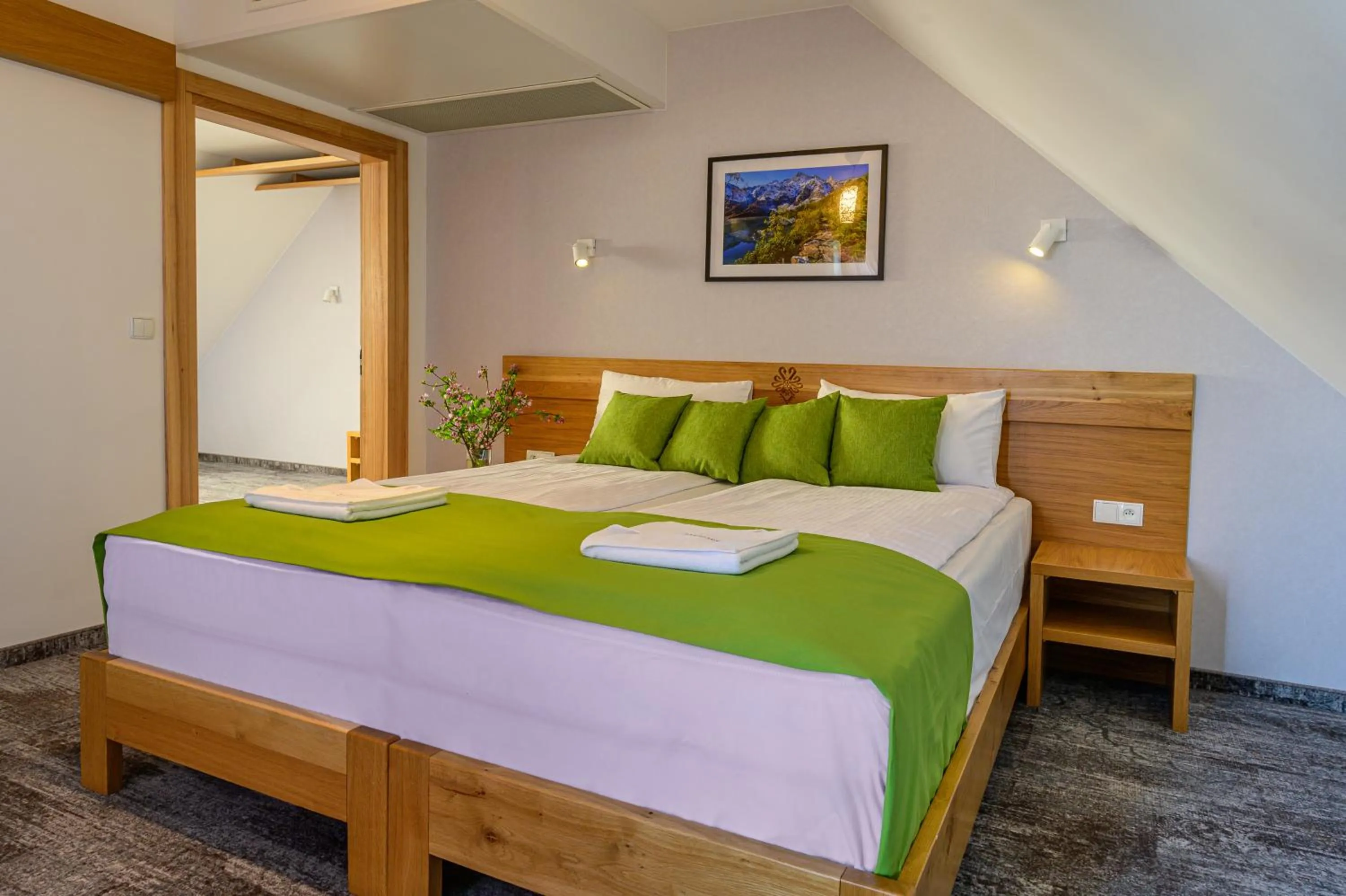 Bed in Hotel Bachledówka