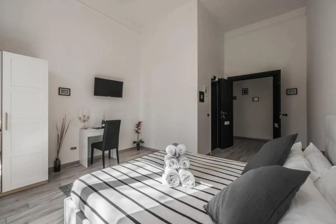 Bed in Lazy Gio Guest House