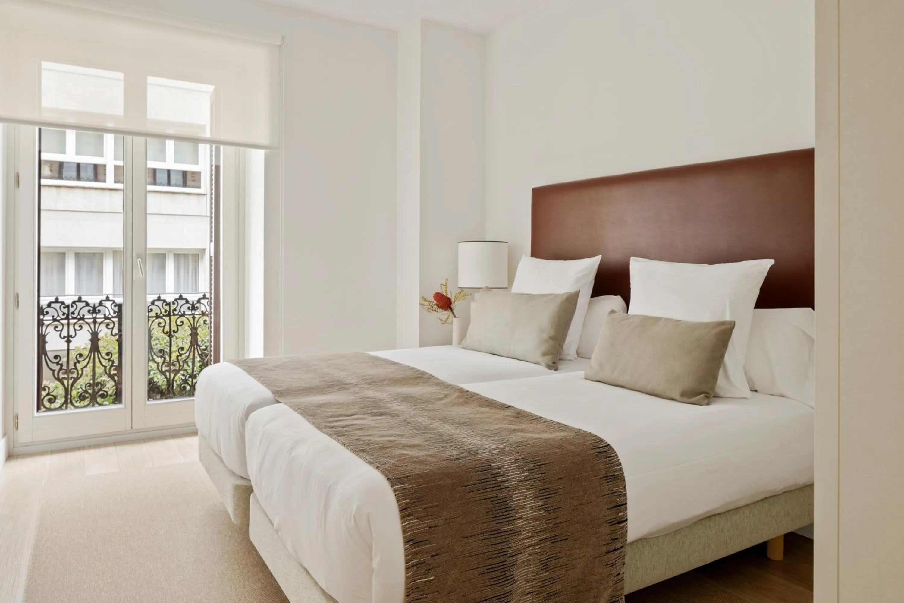 Balcony/Terrace, Bed in Easo Suite 7 by FeelFree Rentals