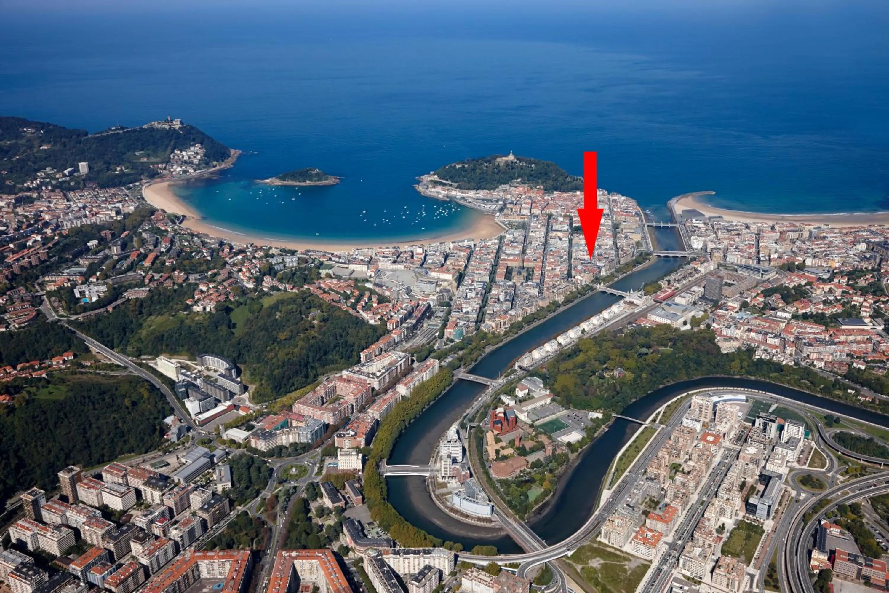 Bird's eye view in Easo Suite 7 by FeelFree Rentals