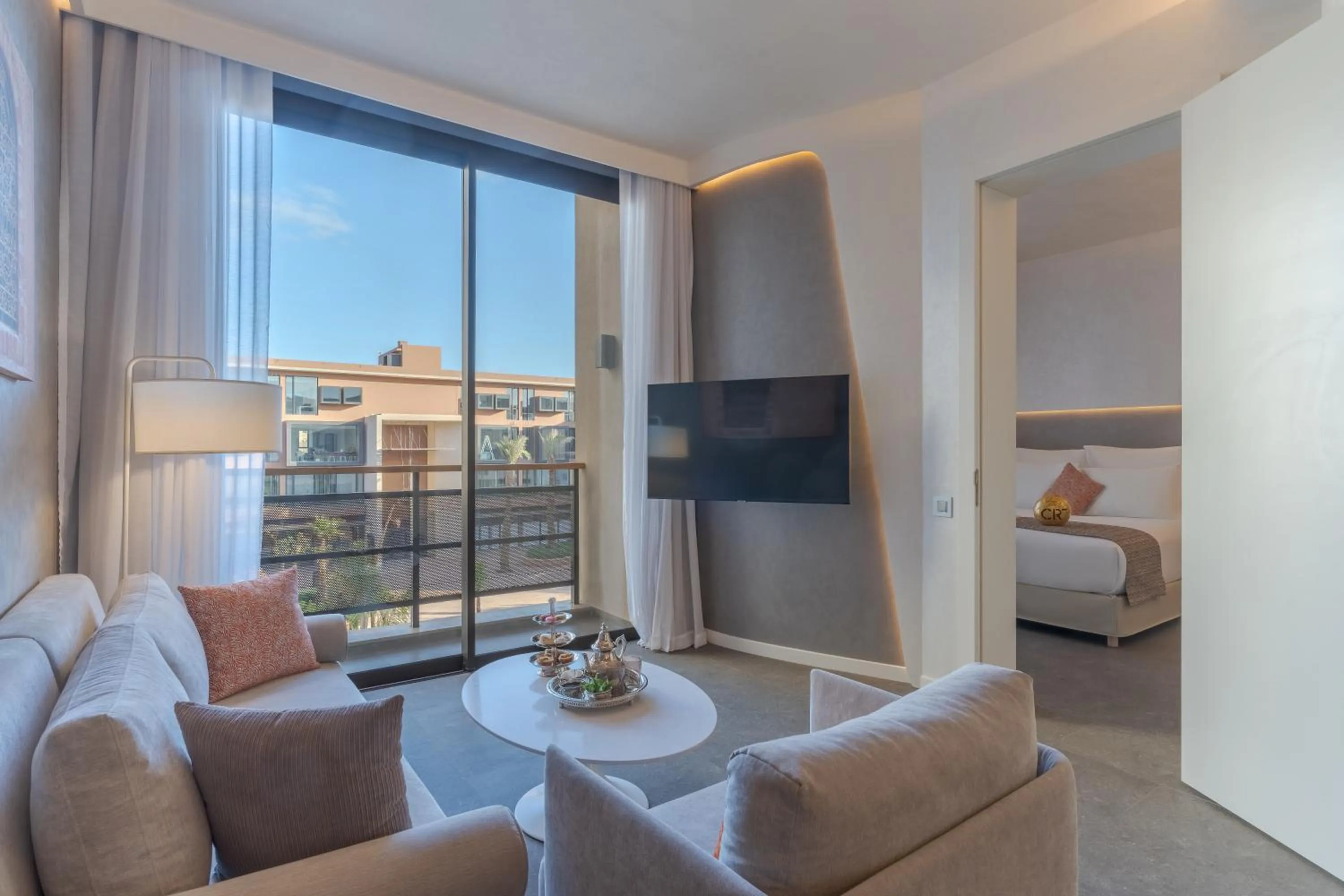 Living room in Pestana CR7 Marrakech