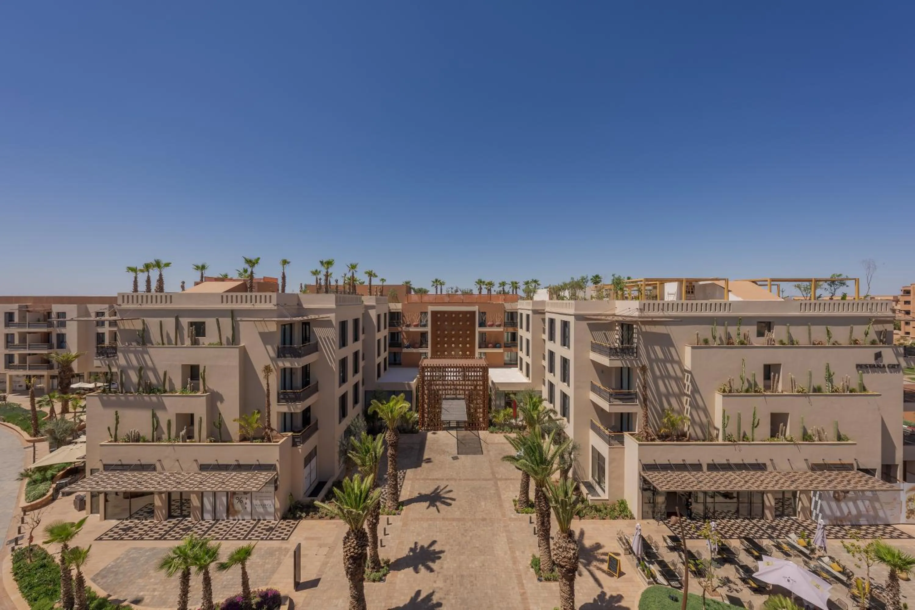 View (from property/room) in Pestana CR7 Marrakech