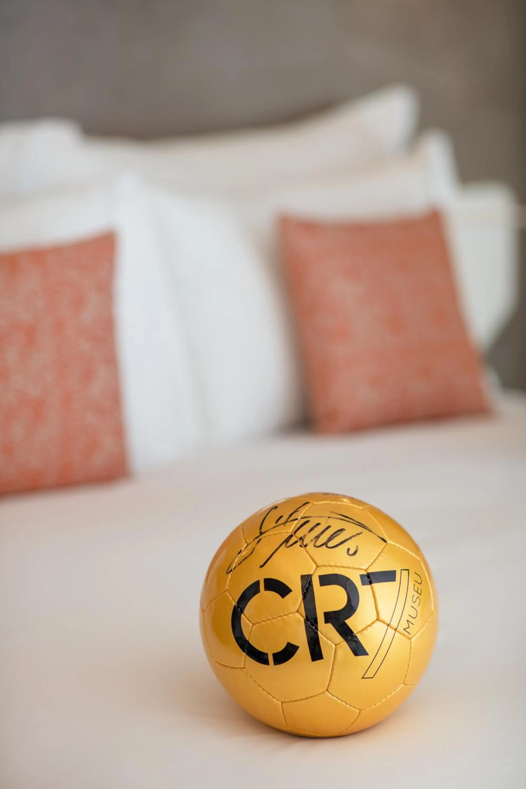 Decorative detail, Bed in Pestana CR7 Marrakech