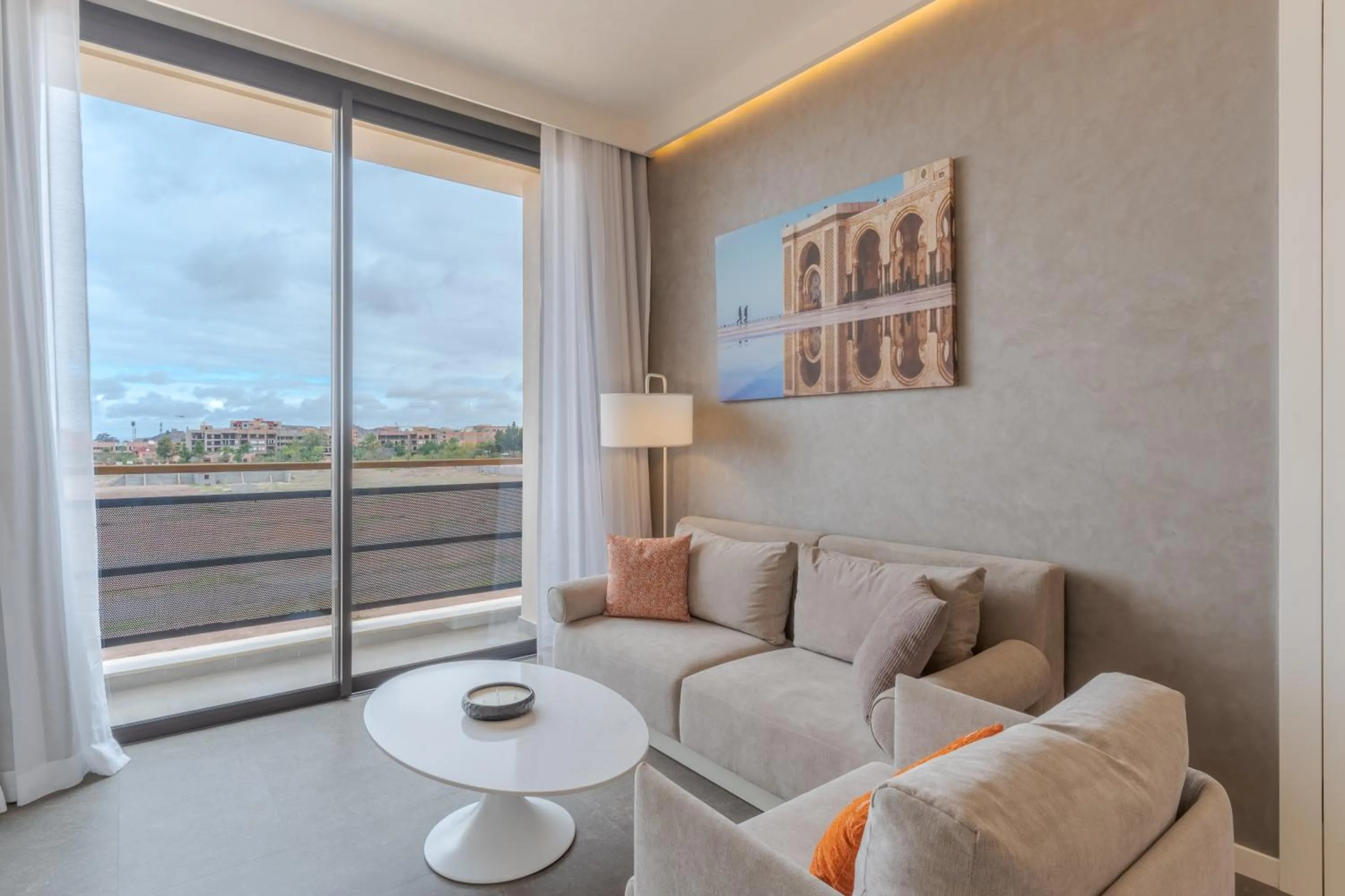 Seating area in Pestana CR7 Marrakech