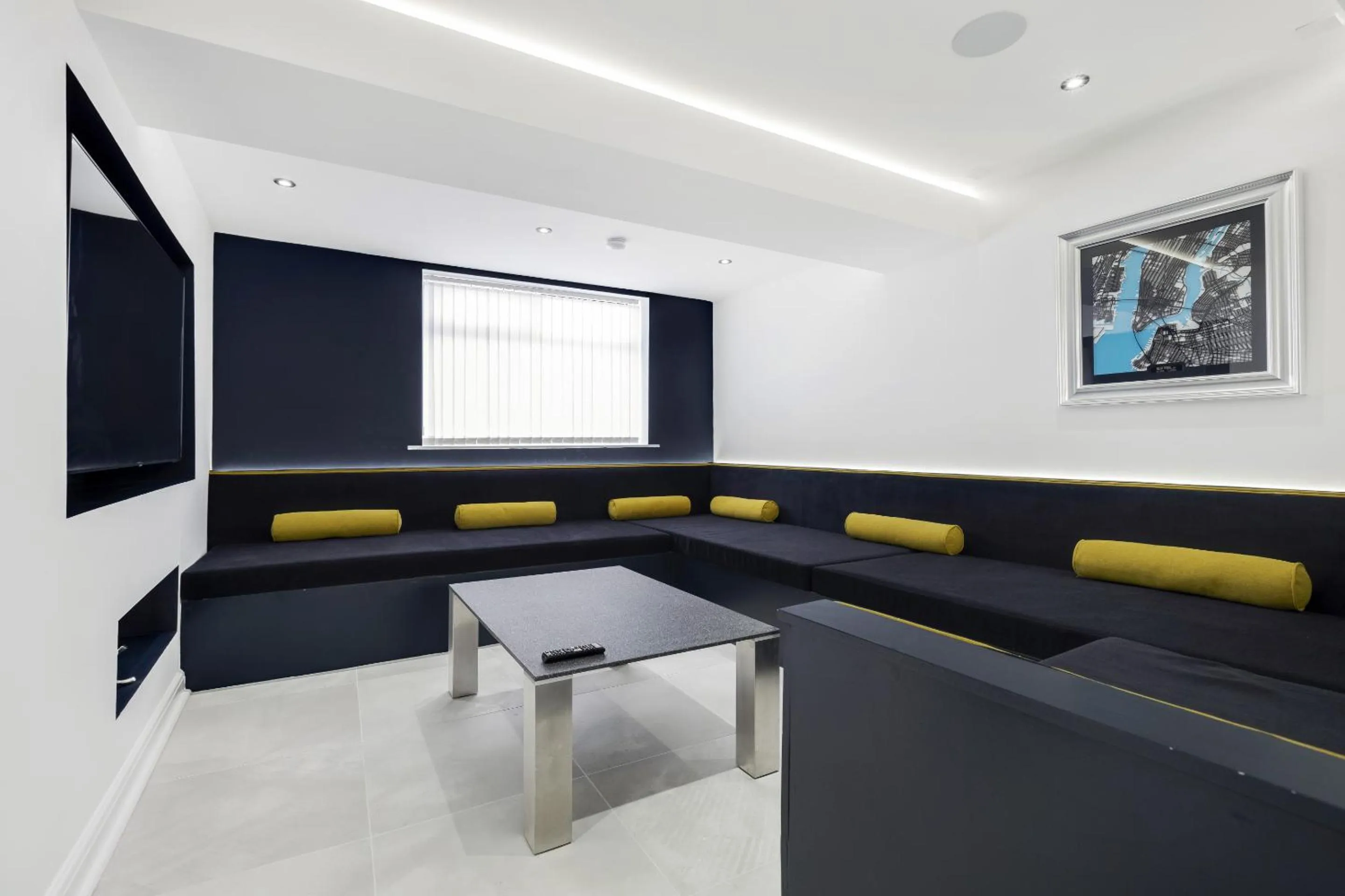 Living room in Wellington Suites by Sasco Apartments