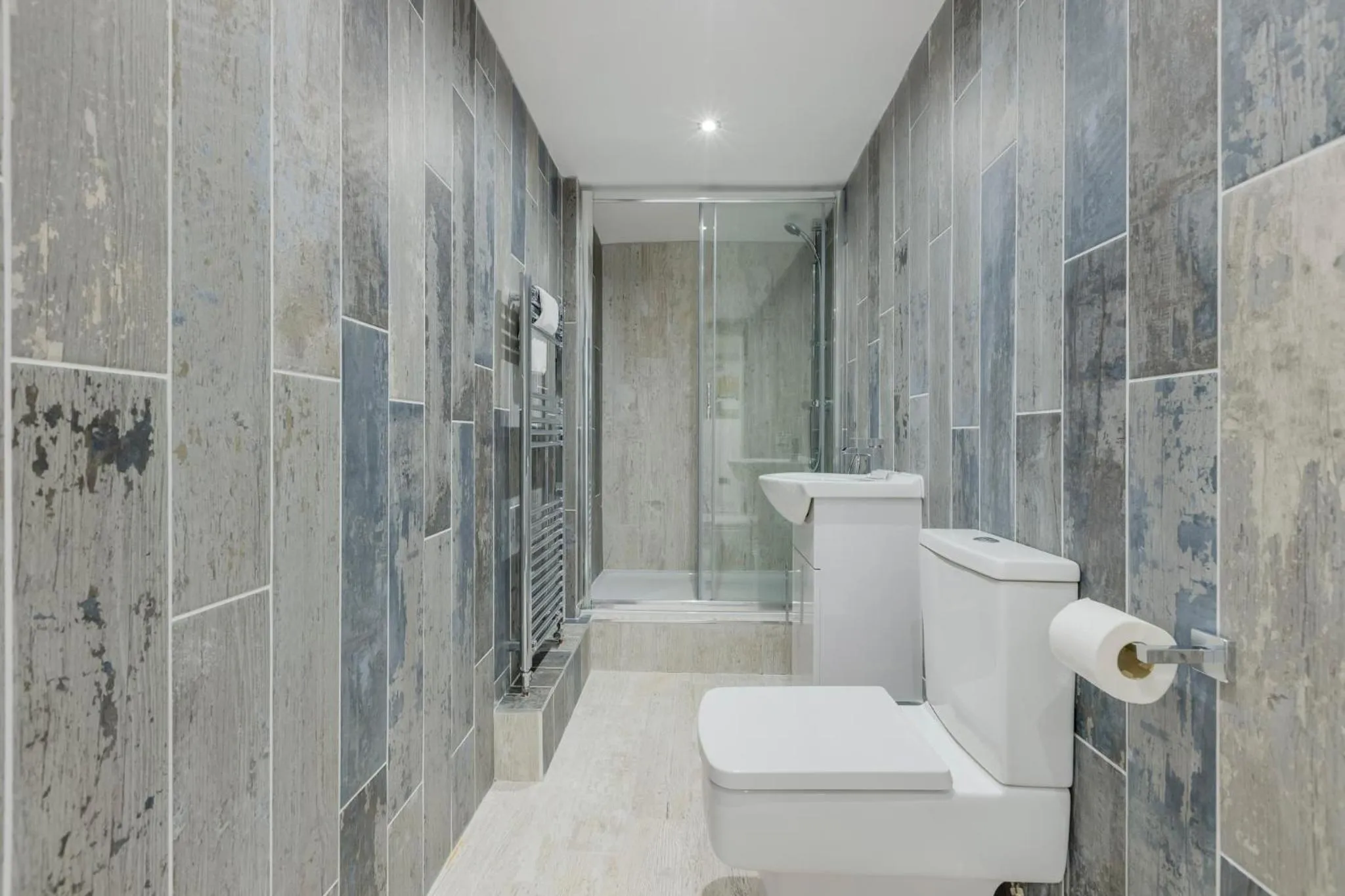 Bathroom in Wellington Suites by Sasco Apartments