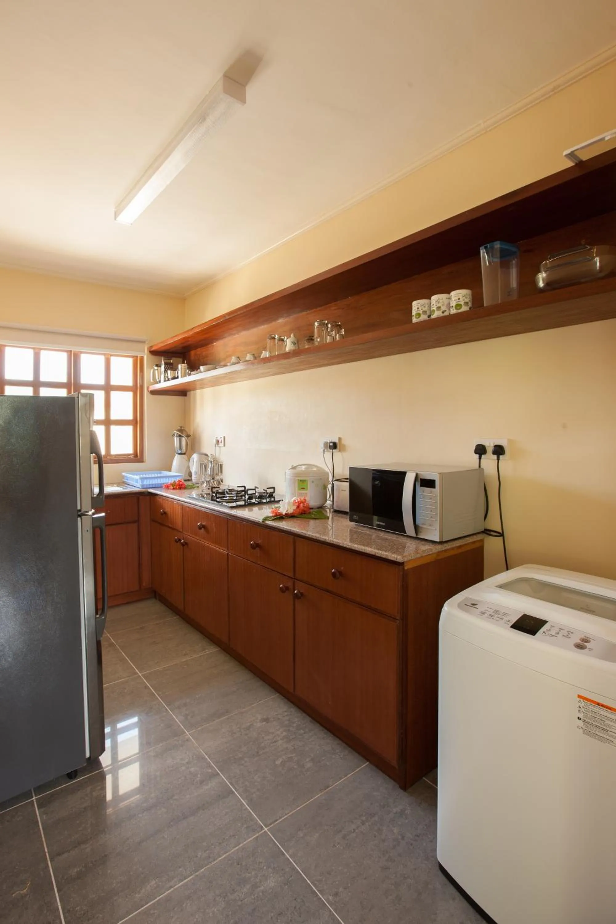 Kitchen or kitchenette in Le Relax Self Catering Apartment
