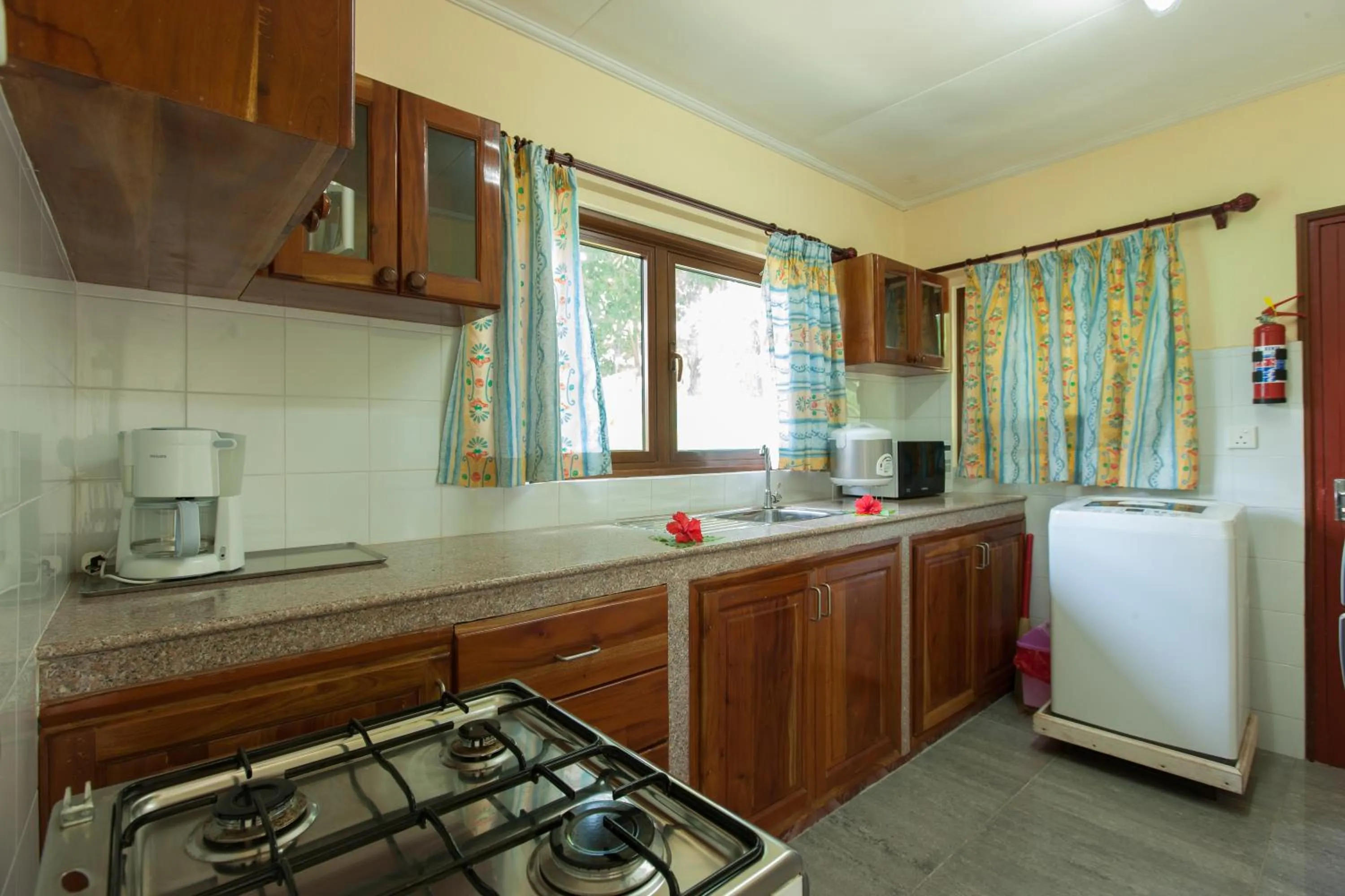 Kitchen or kitchenette in Le Relax Self Catering Apartment