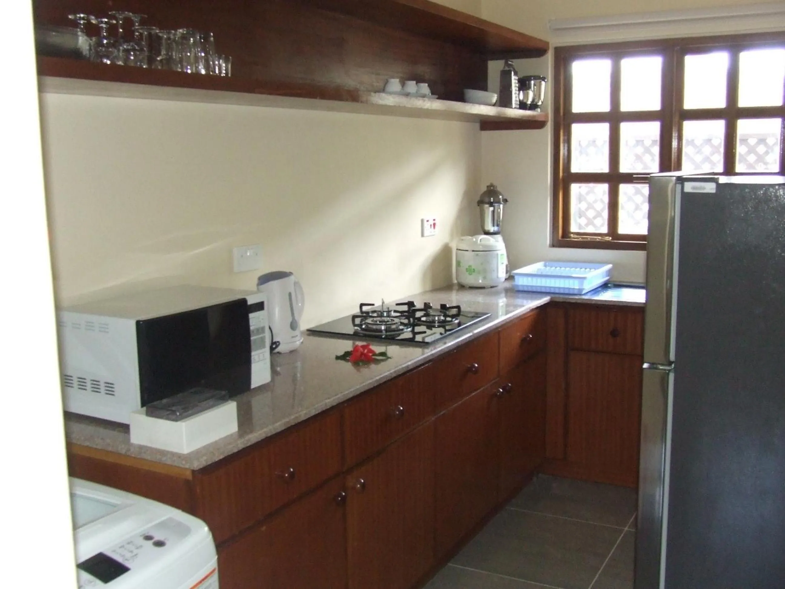 Kitchen or kitchenette in Le Relax Self Catering Apartment