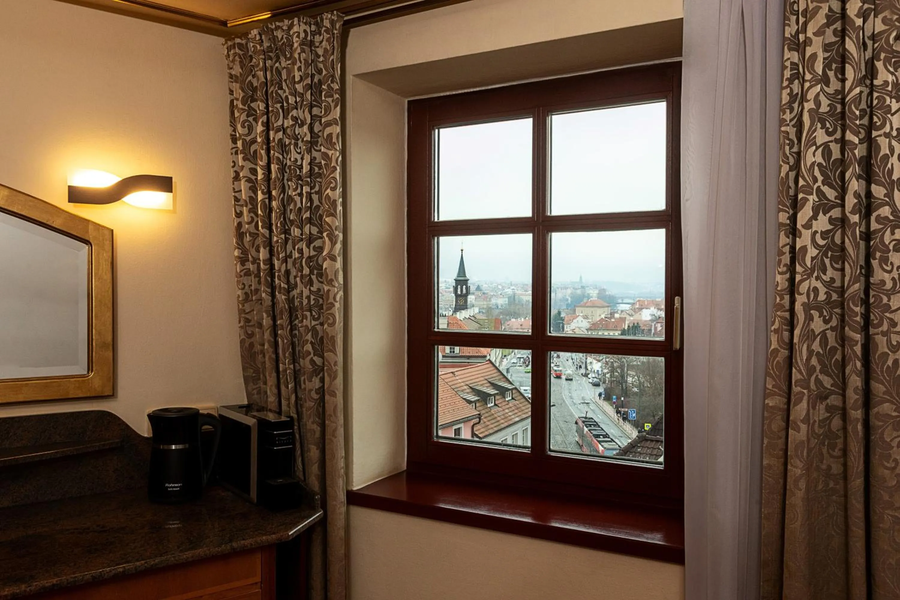 City view in Hotel Hoffmeister