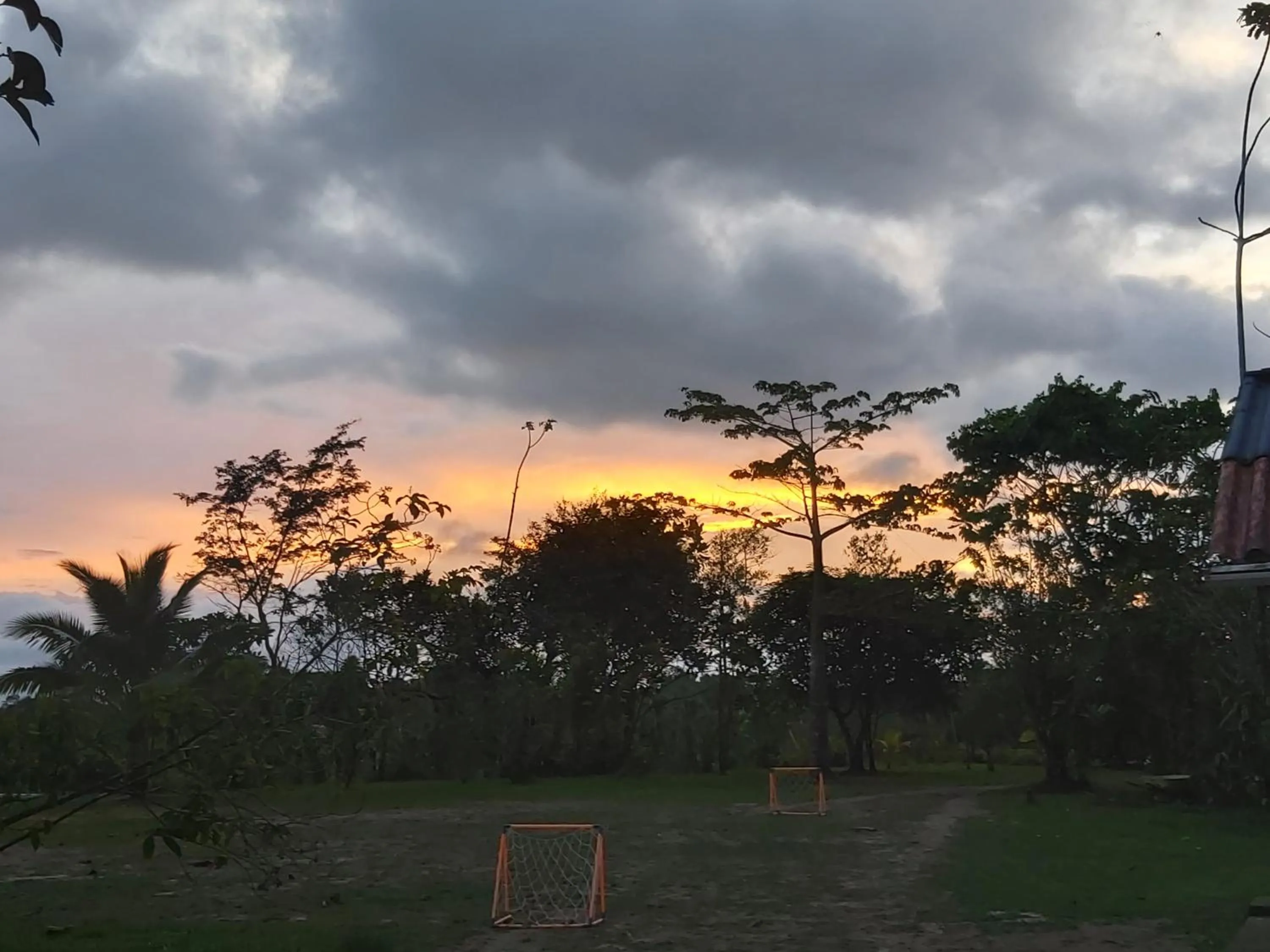 Sunset in La Manigua hostal