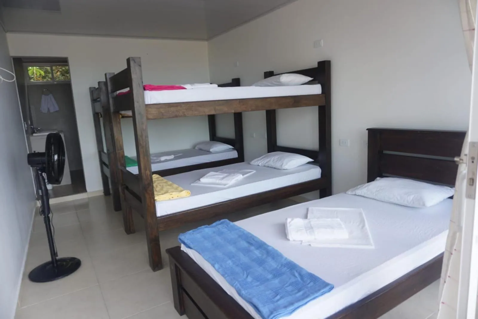 Bed in La Manigua hostal