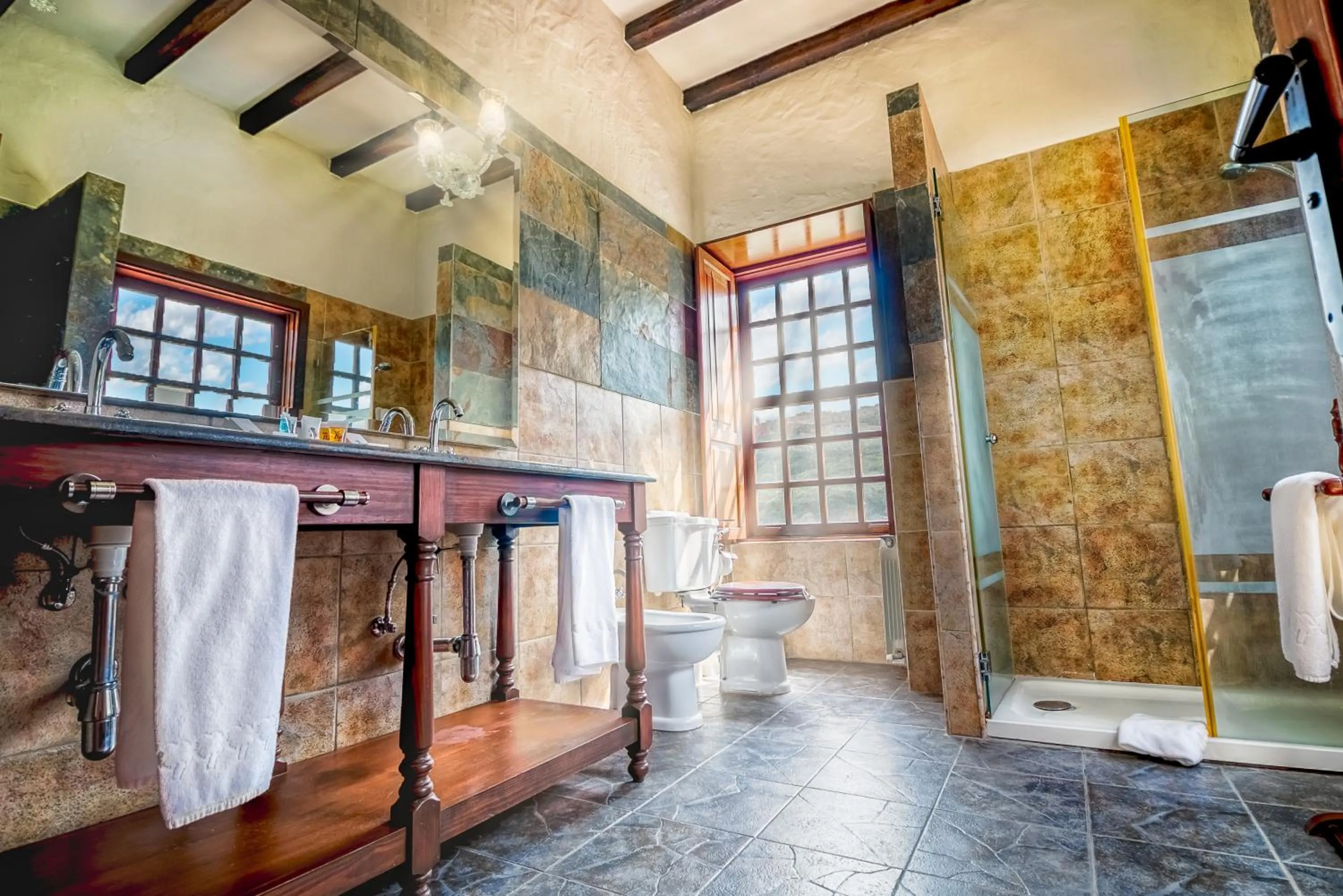 Toilet in Hotel Rural LIVVO Maipez