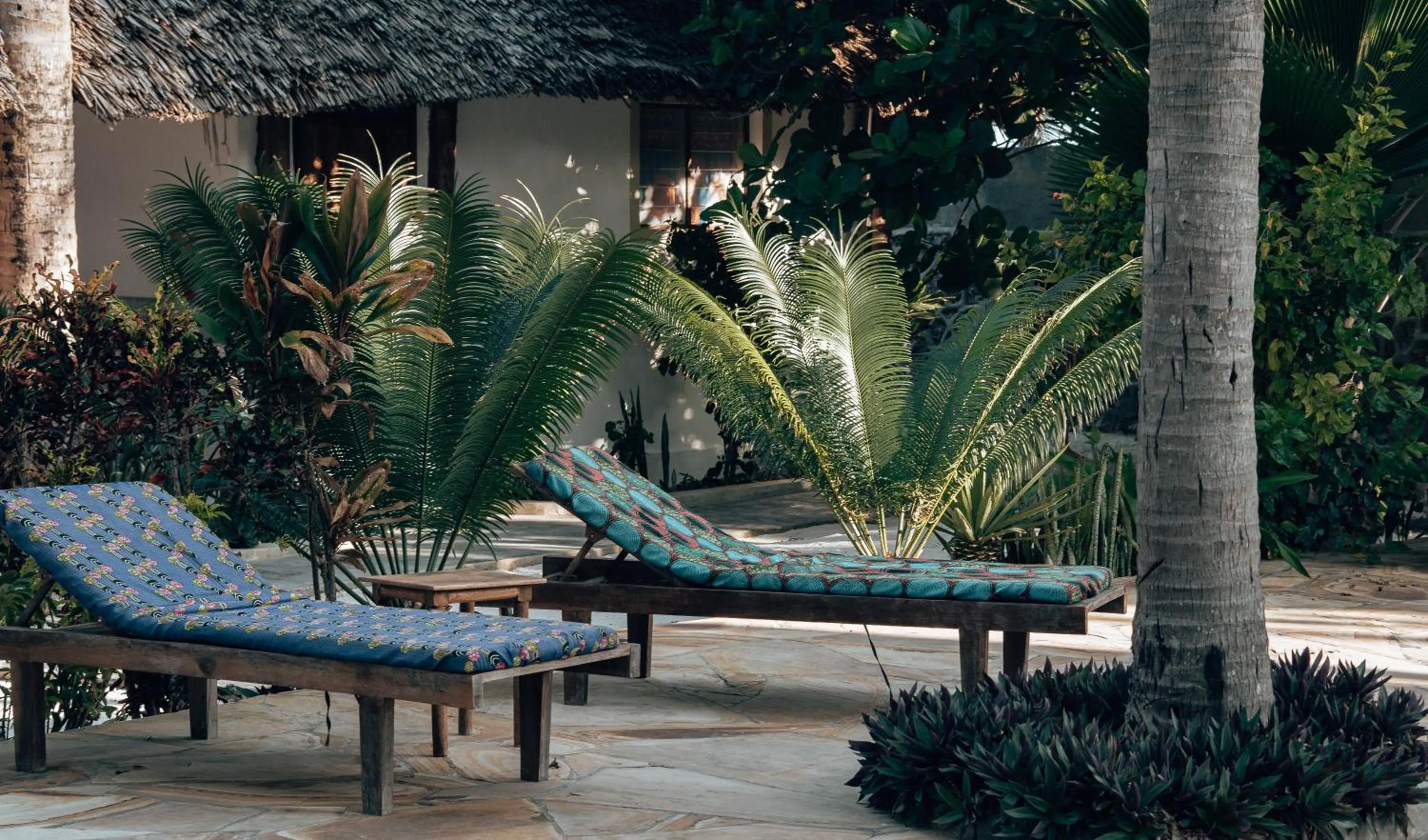 sunbed in Sahari Zanzibar