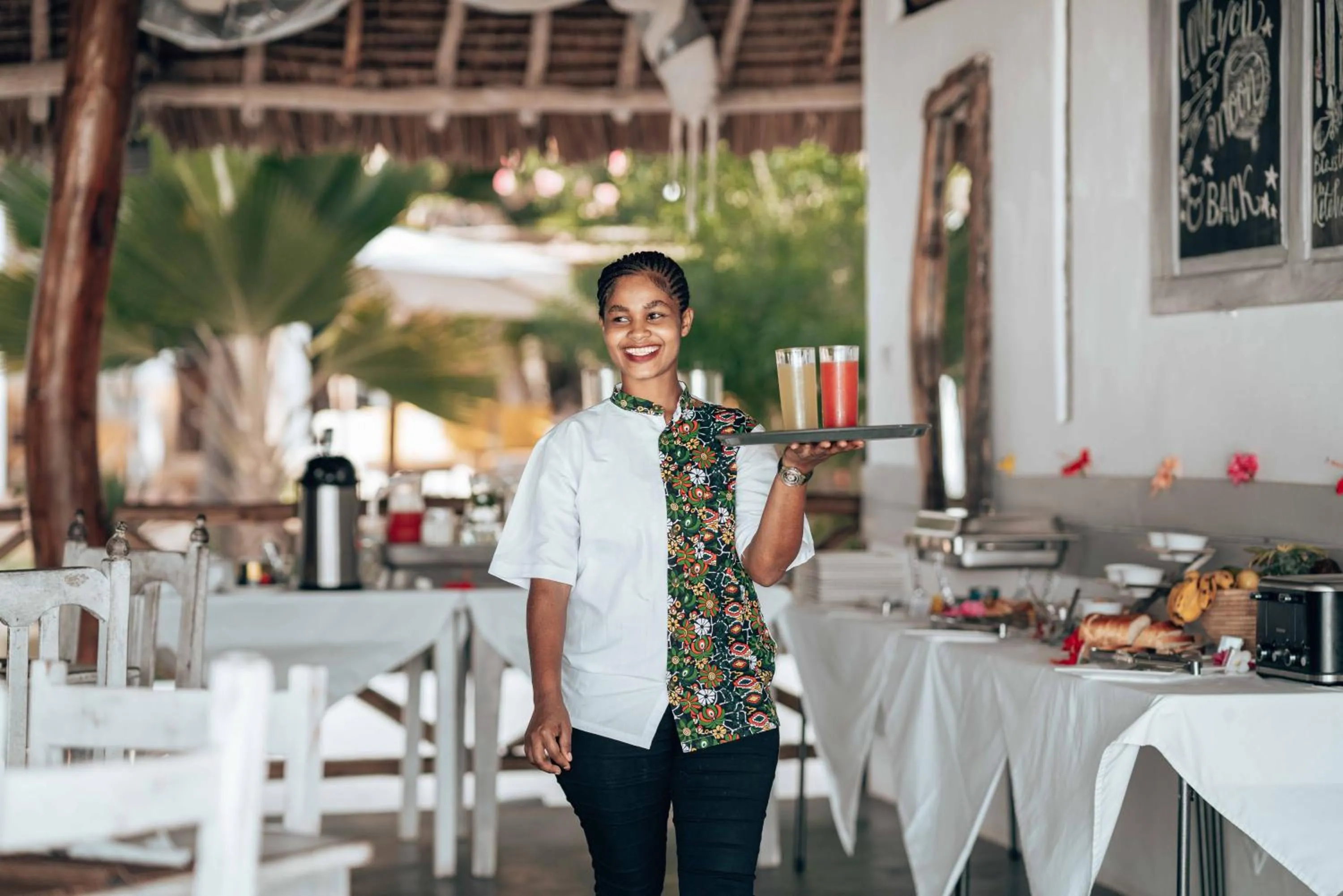 Staff in Sahari Zanzibar