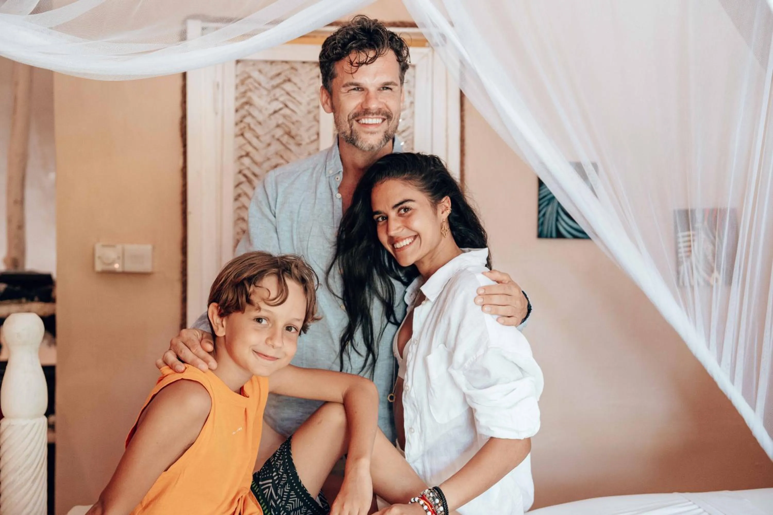 Family in Sahari Zanzibar