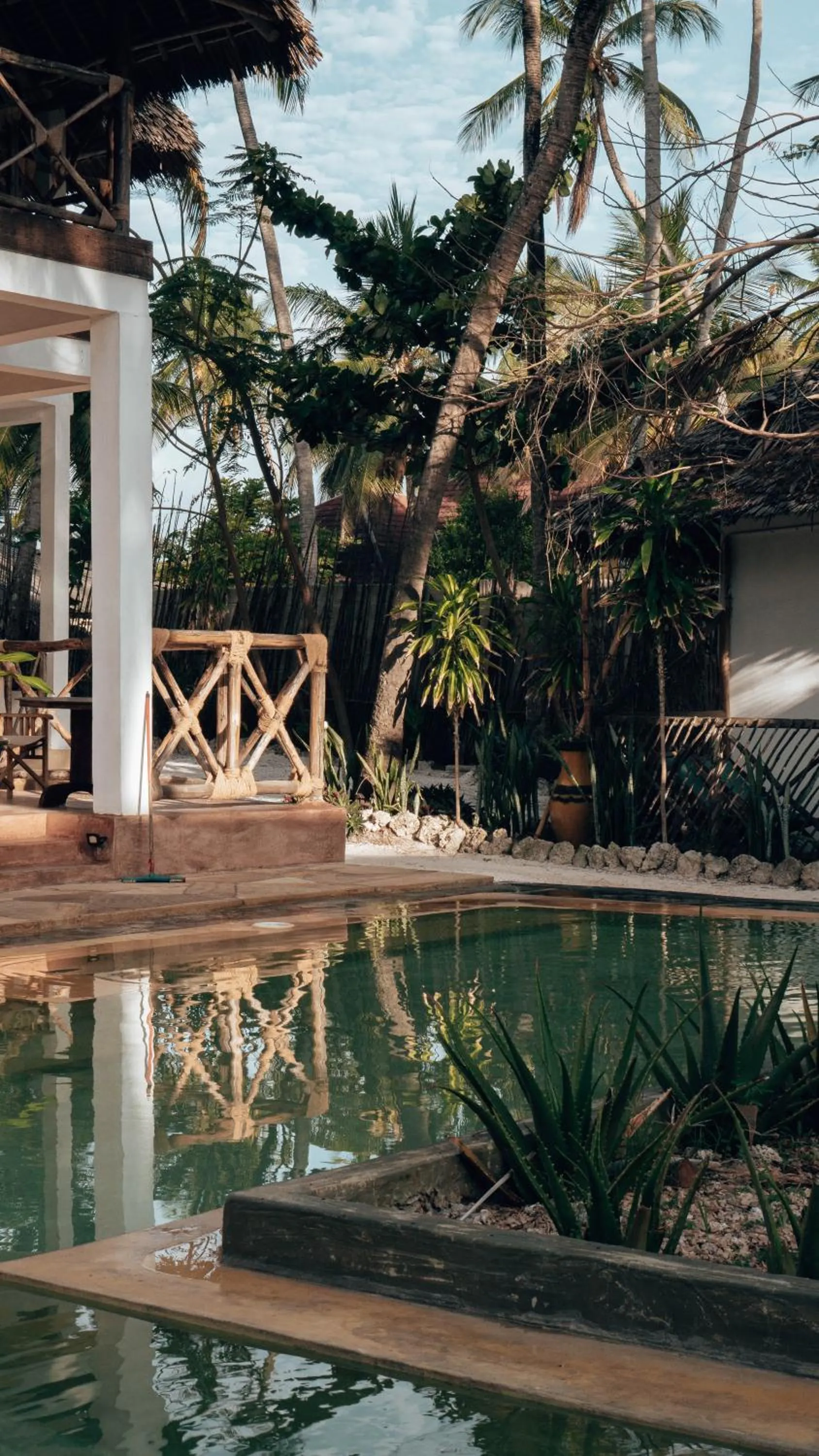 Garden view in Sahari Zanzibar