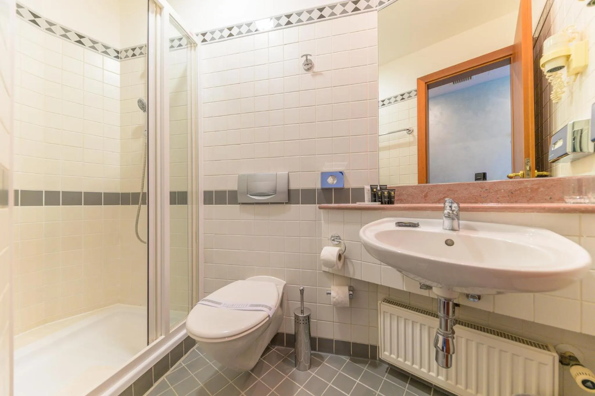 Bathroom in Hotel Kinsky Fountain