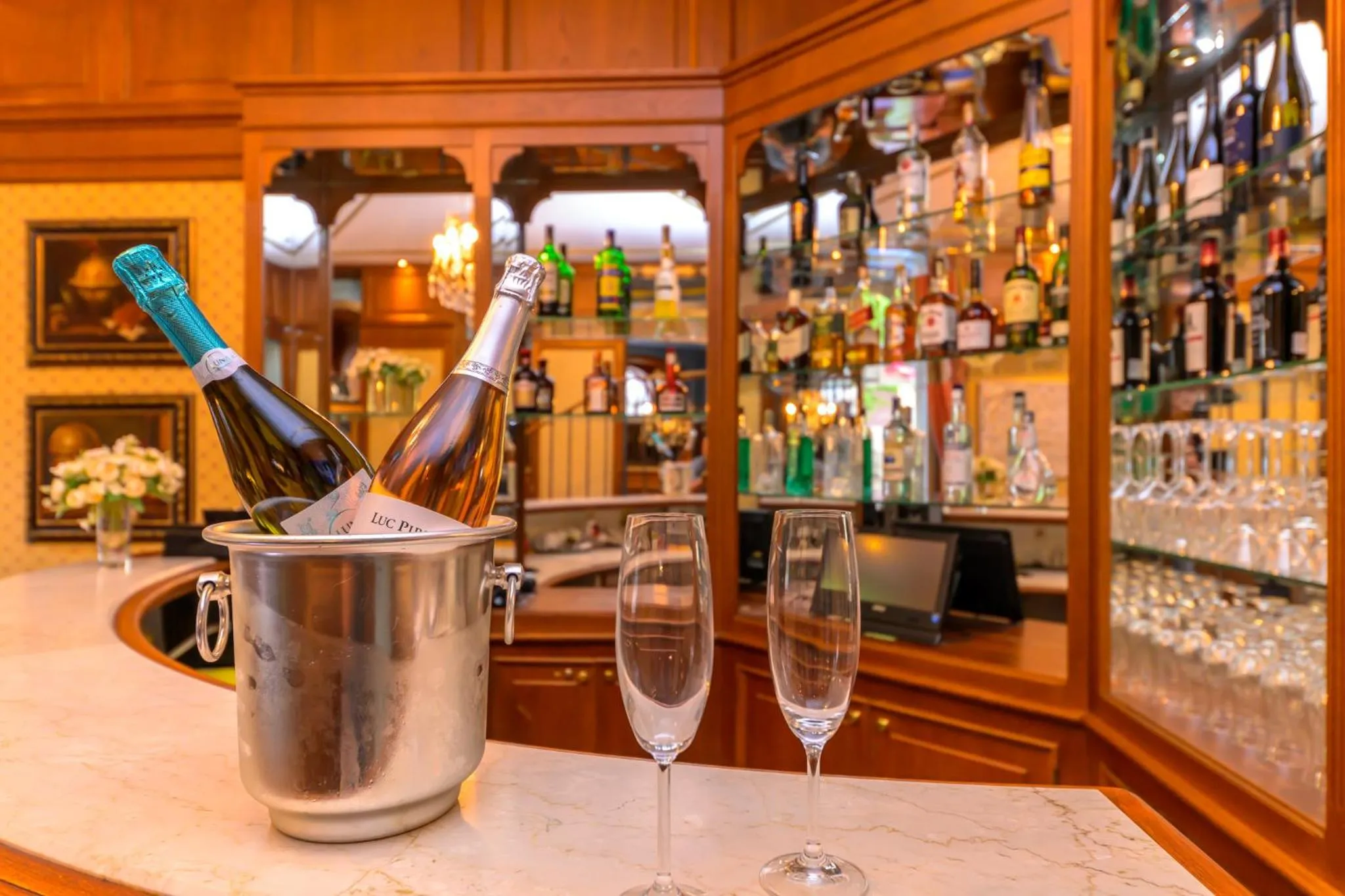 Lounge or bar in Hotel Kinsky Fountain