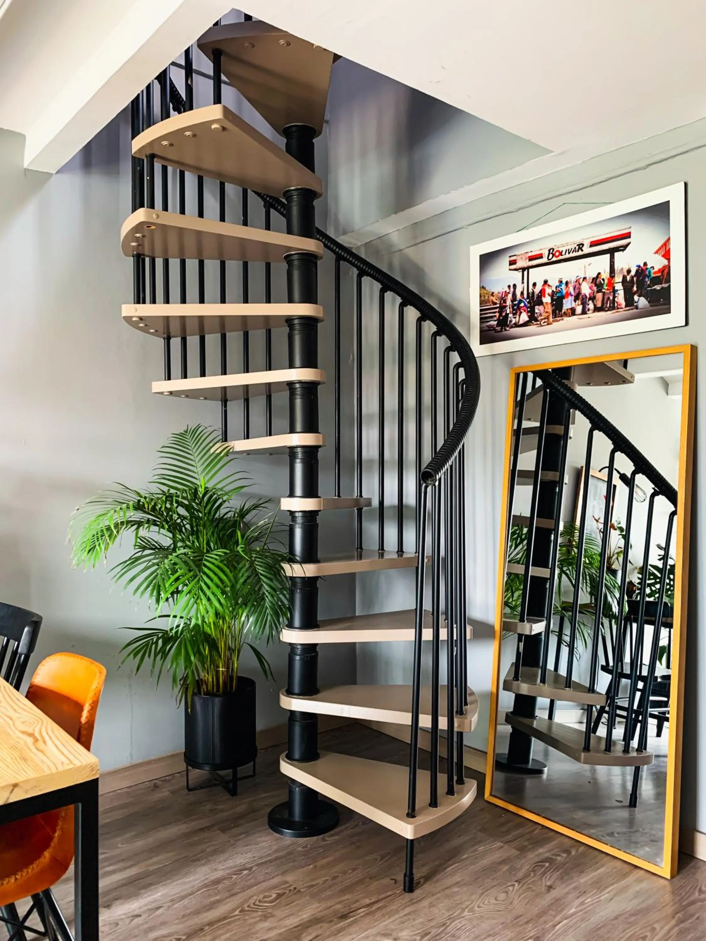 Living room in Incredible 2BR Penthouse with Urban Rooftop Garden