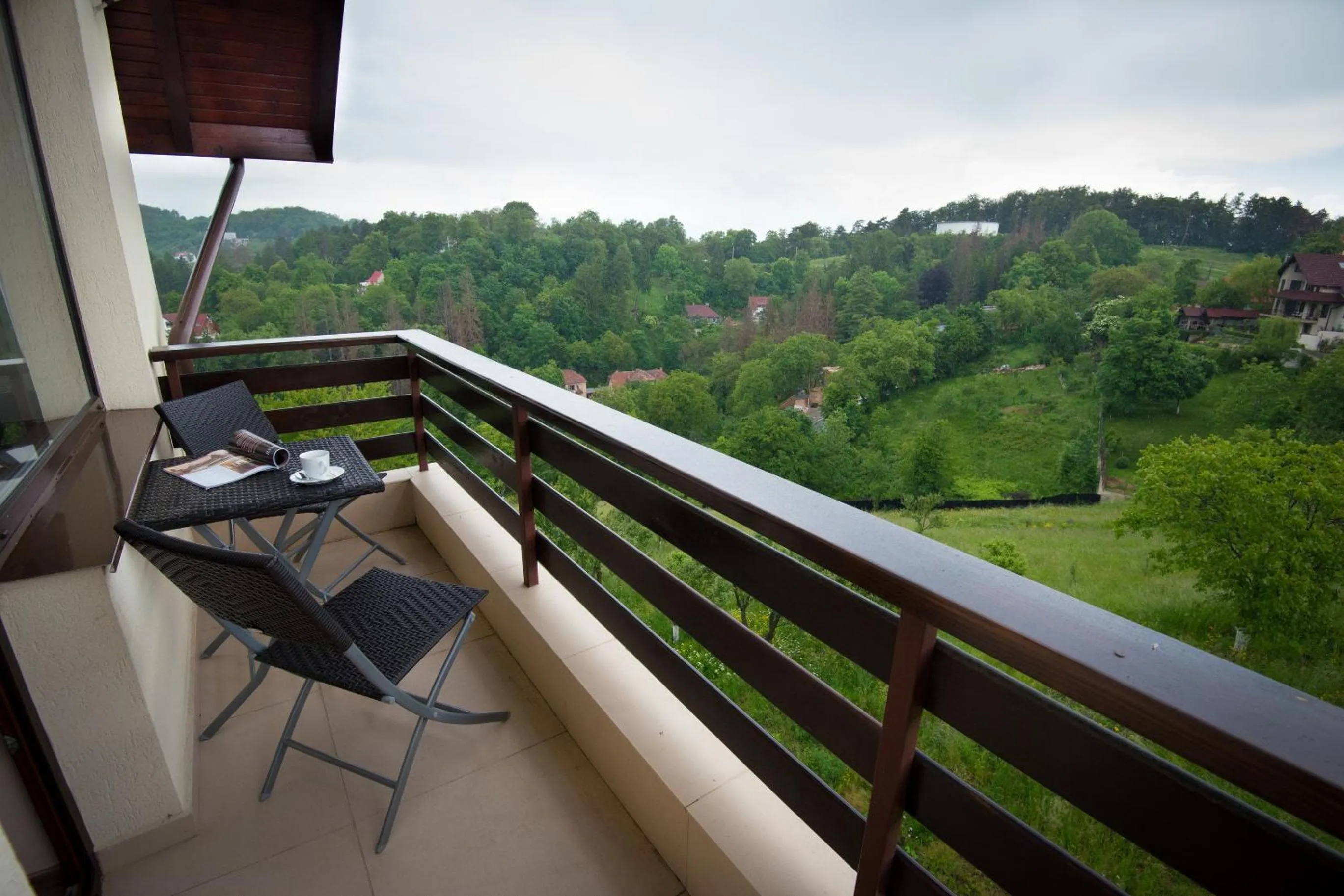 Balcony/Terrace in Pensiunea Toscana